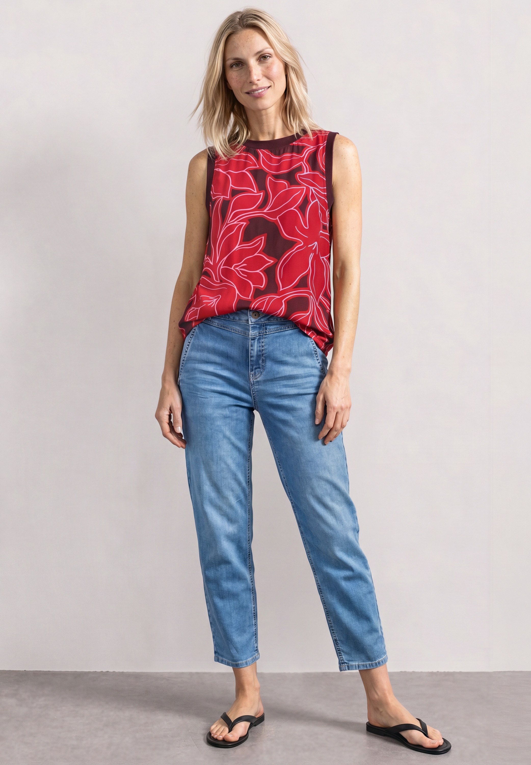STREET ONE Blusentop aus softer Viskose