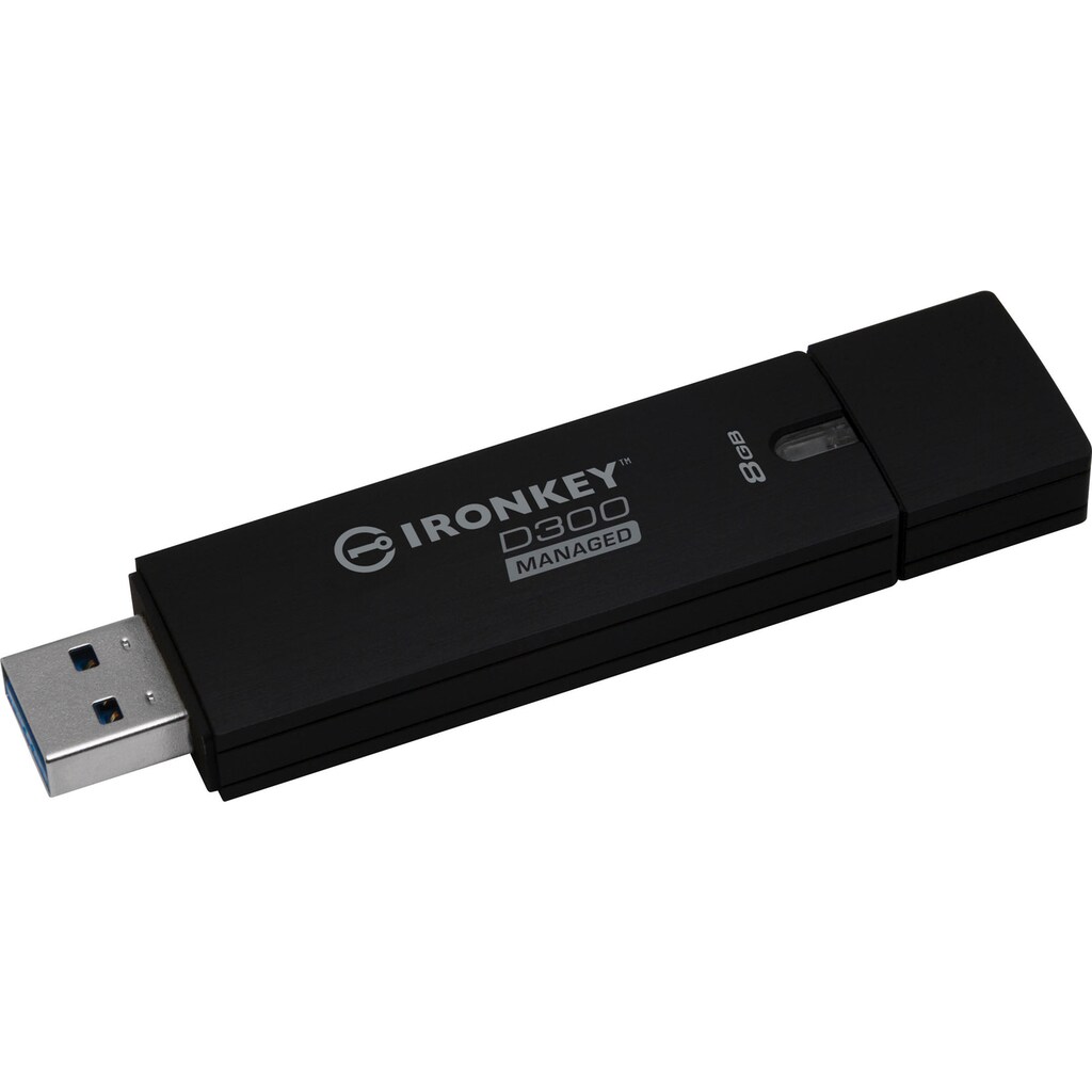 Kingston USB-Stick »IronKey D300 128GB«, (USB 3.2 Lesegeschwindigkeit 250 MB/s)