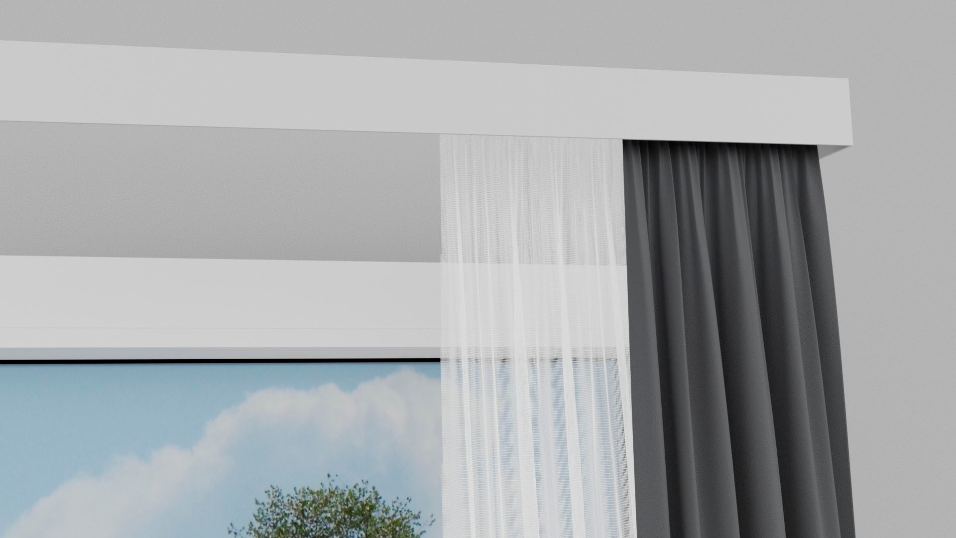 OTTO home Gardinenschiene "Tanbul" 2 läufig-läufig Fixmaß günstig online kaufen