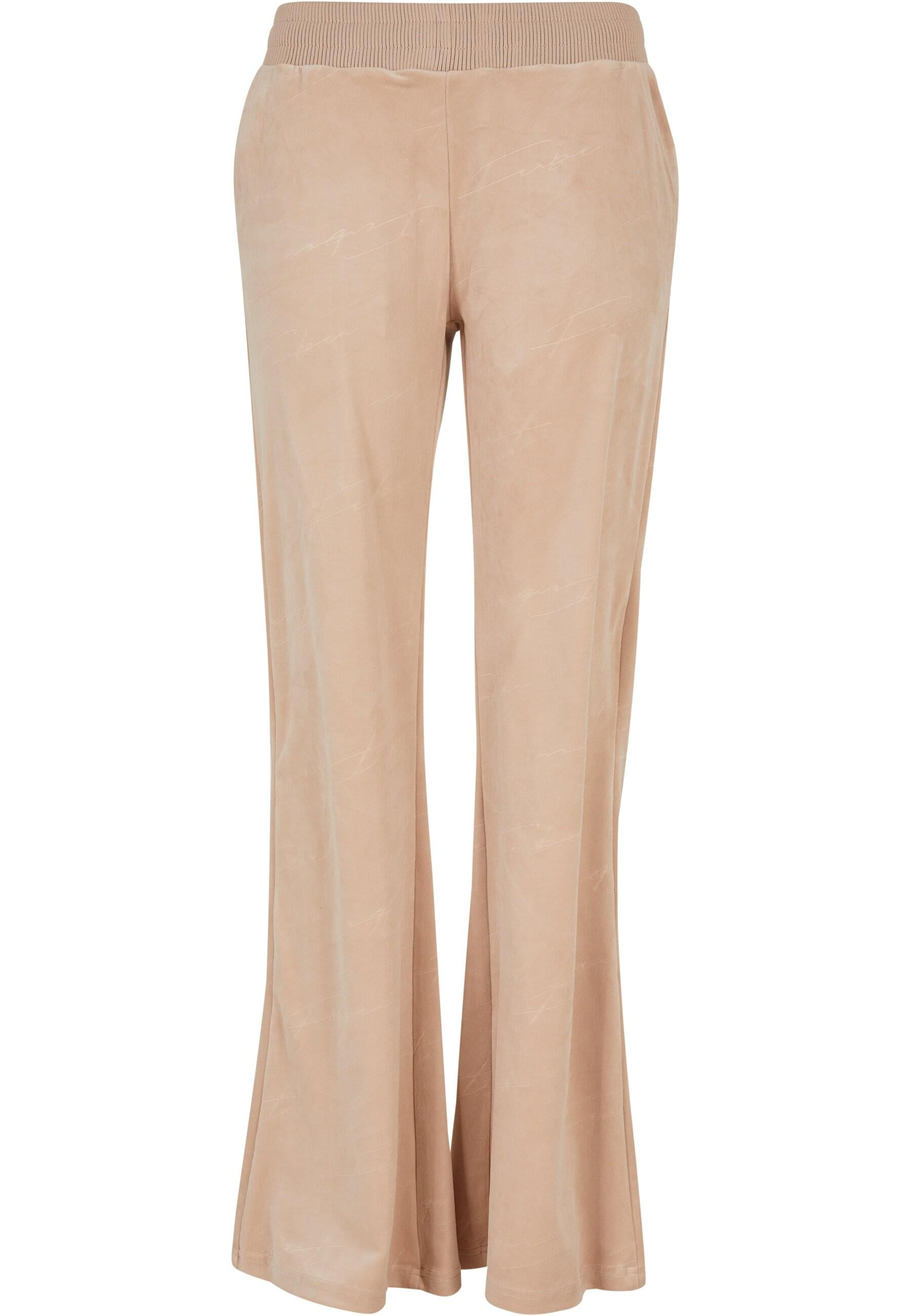 Stoffhose »Fubu Damen FW231-015-1 FUBU Signature Allover Velour Pants«, (1 tlg.)