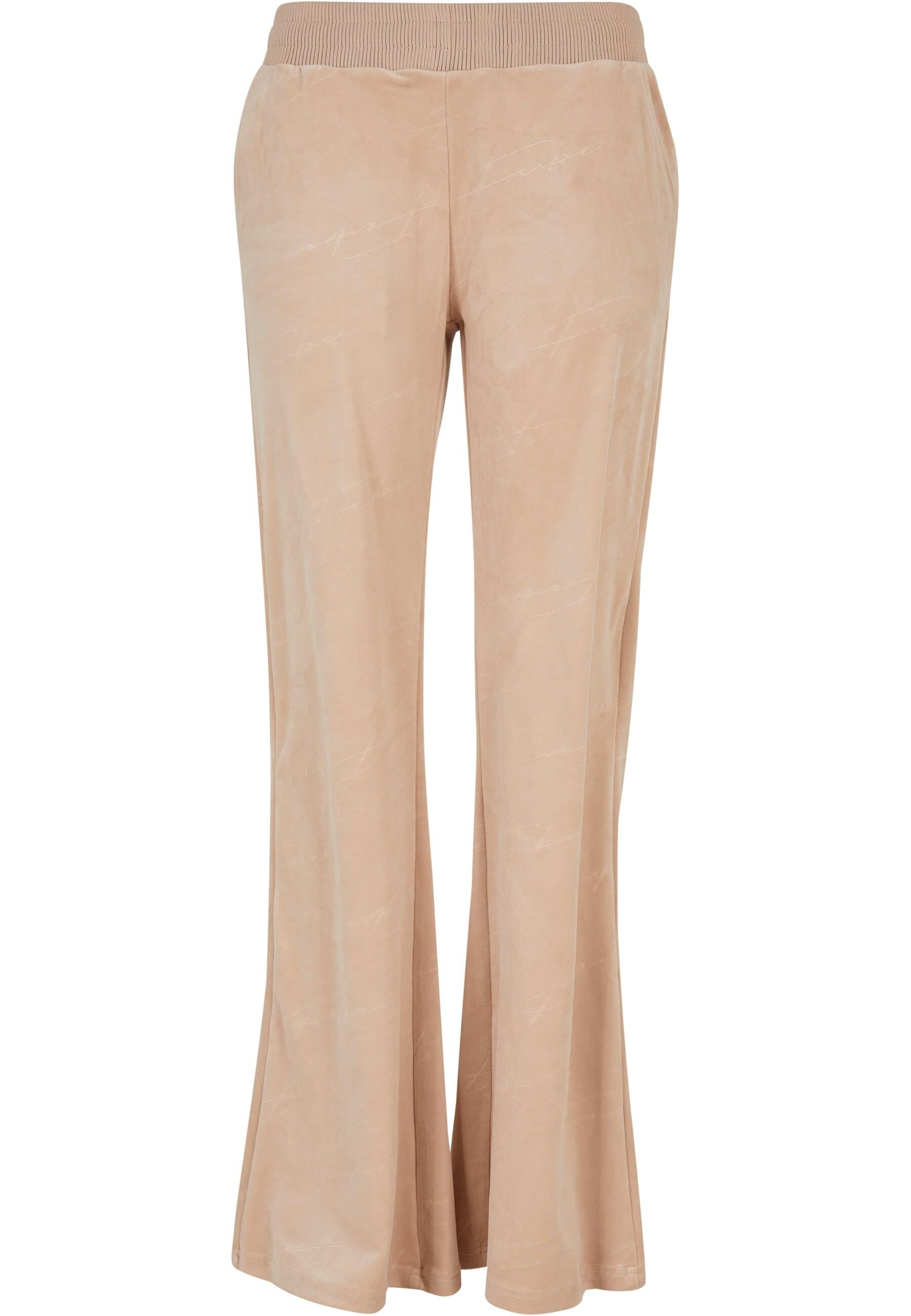 Fubu Stoffhose "Fubu Damen FW231-015-1 FUBU Signature Allover Velour Pants" günstig online kaufen