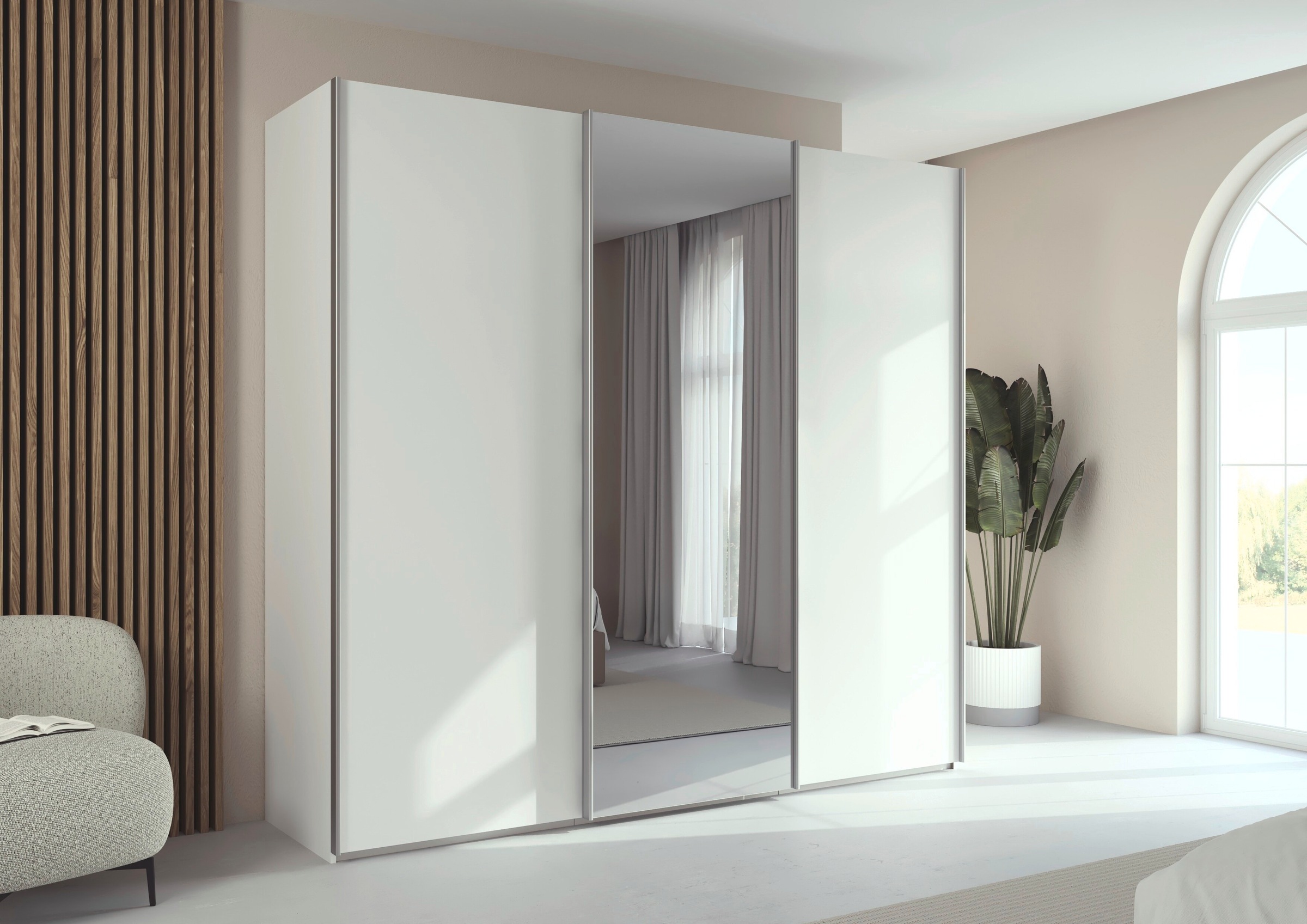 rauch Kleiderschrank "Schwebetürenschrank Schrank Garderobe Ankleide Schlaf günstig online kaufen