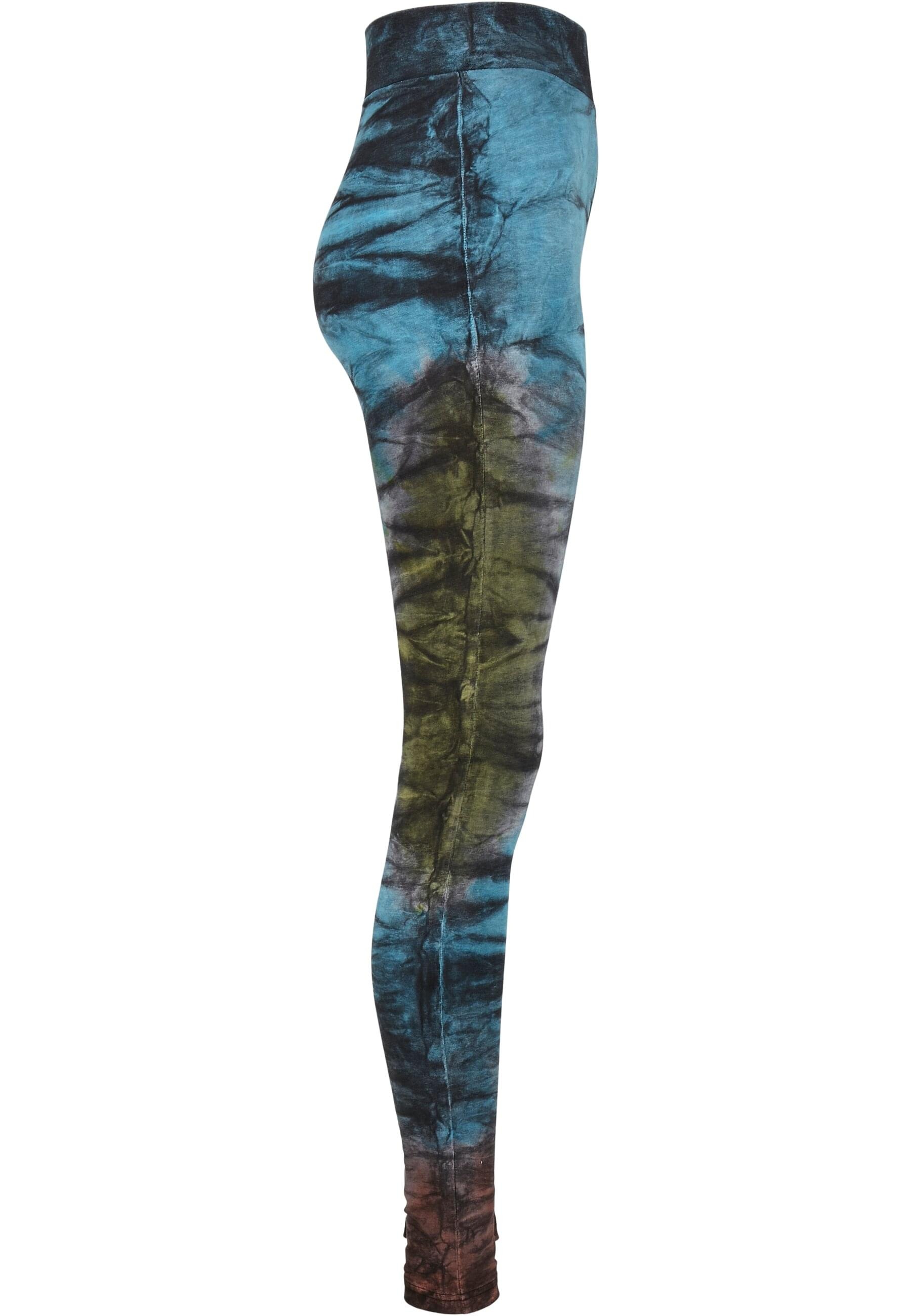 URBAN CLASSICS Leggings »Urban Classics Damen Ladies Cotton Tie Dye High Waist Leggings«, (1 tlg.)