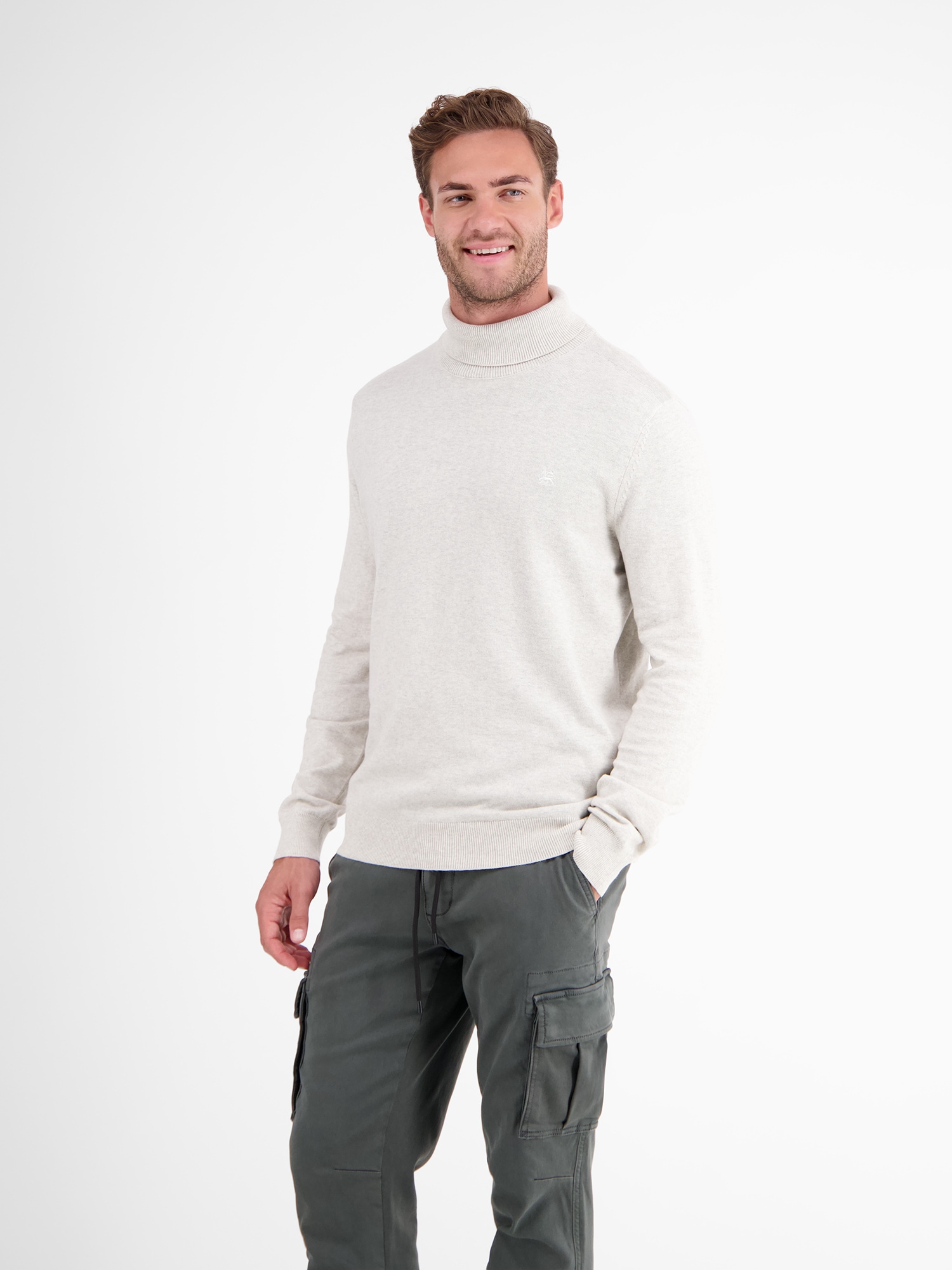 LERROS Rollkragenpullover »LERROS Rollkragen-Strickpullover«