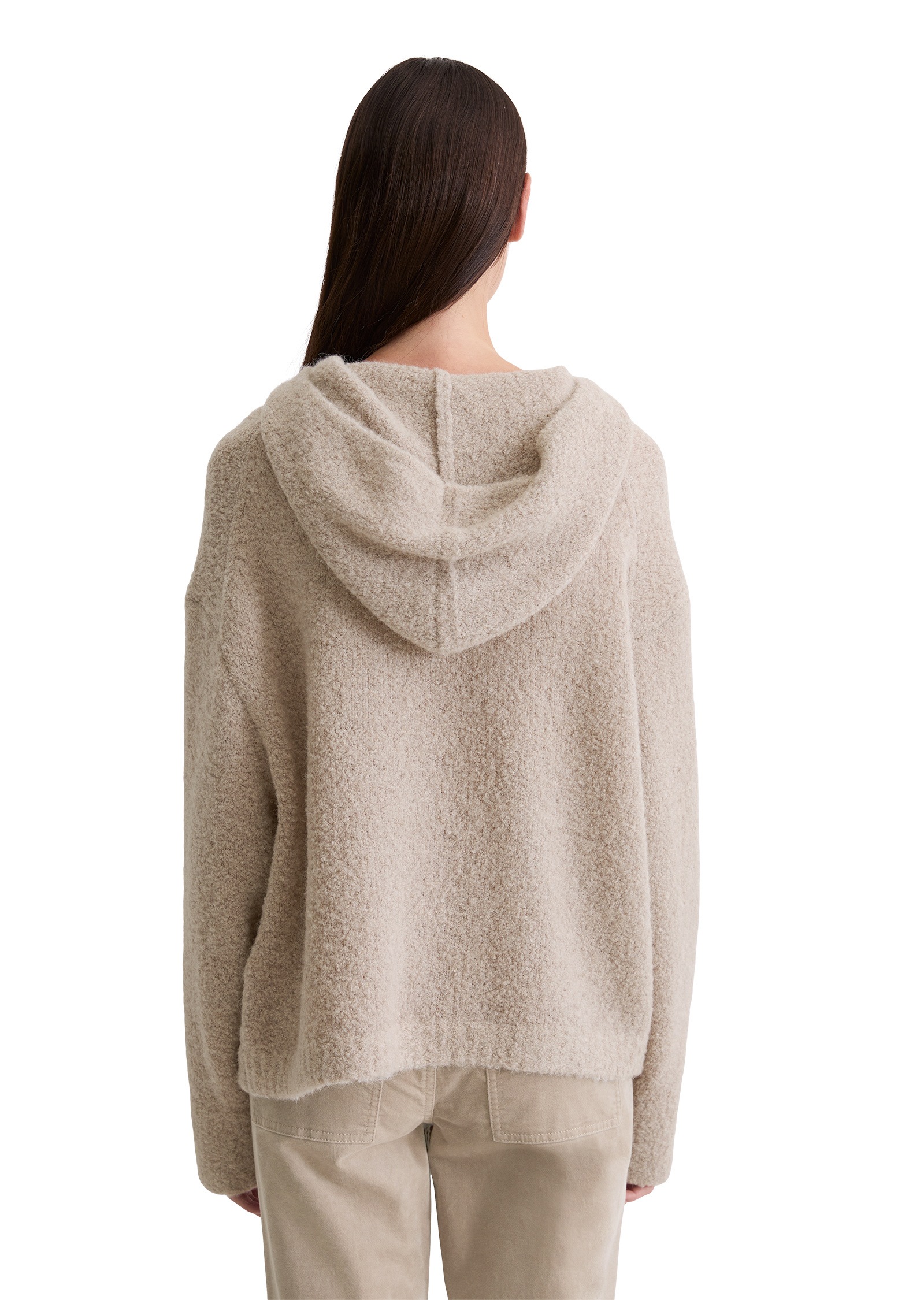 Thumbnail - Marc OPolo Rundhalspullover "aus Schurwolle-Alpakawolle-Mix"