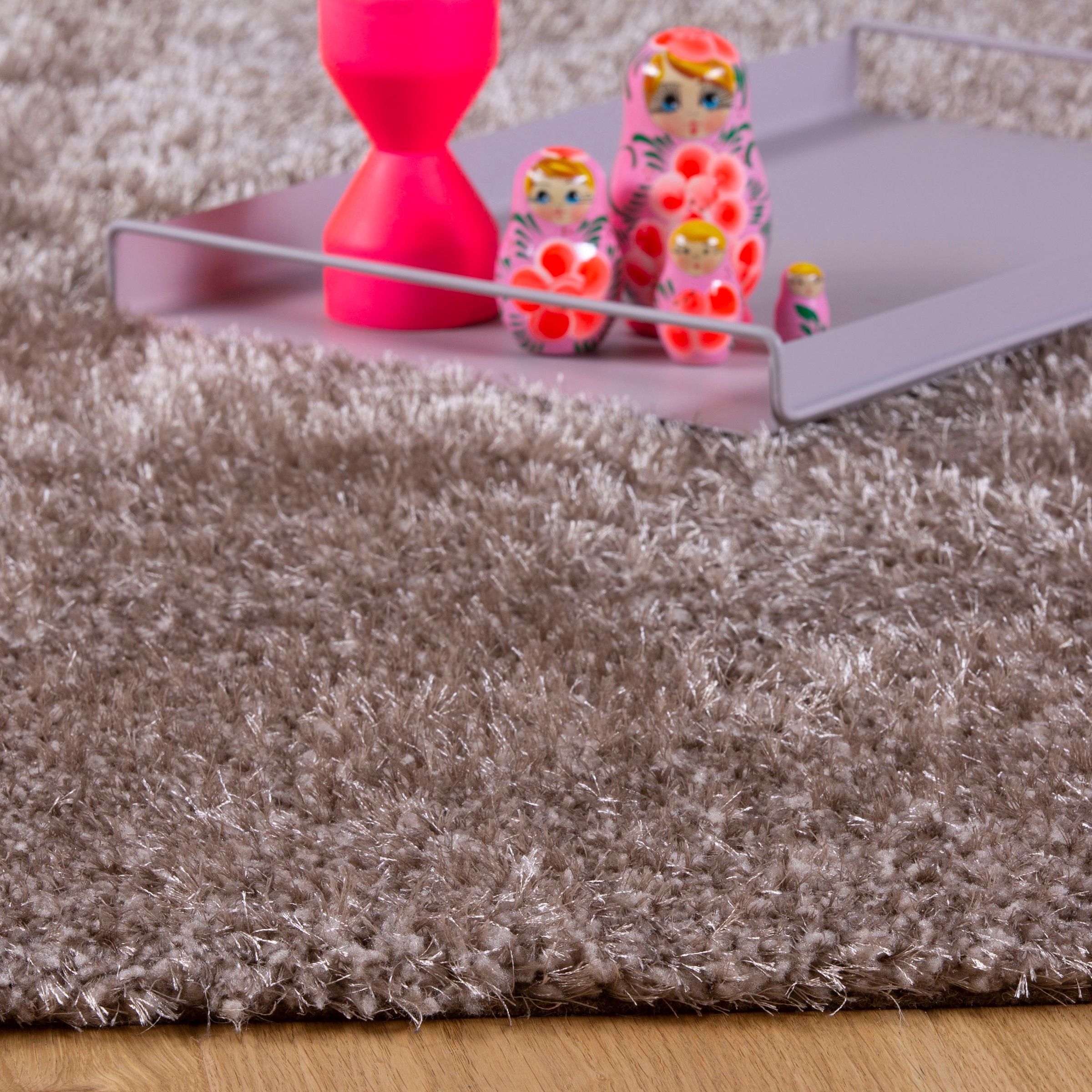 Obsession Hochflor-Teppich »My Emilia 250«, rechteckig, 26 mm Höhe, sehr weicher Flor, ideal im Wohnzimmer & Schlafzimmer
