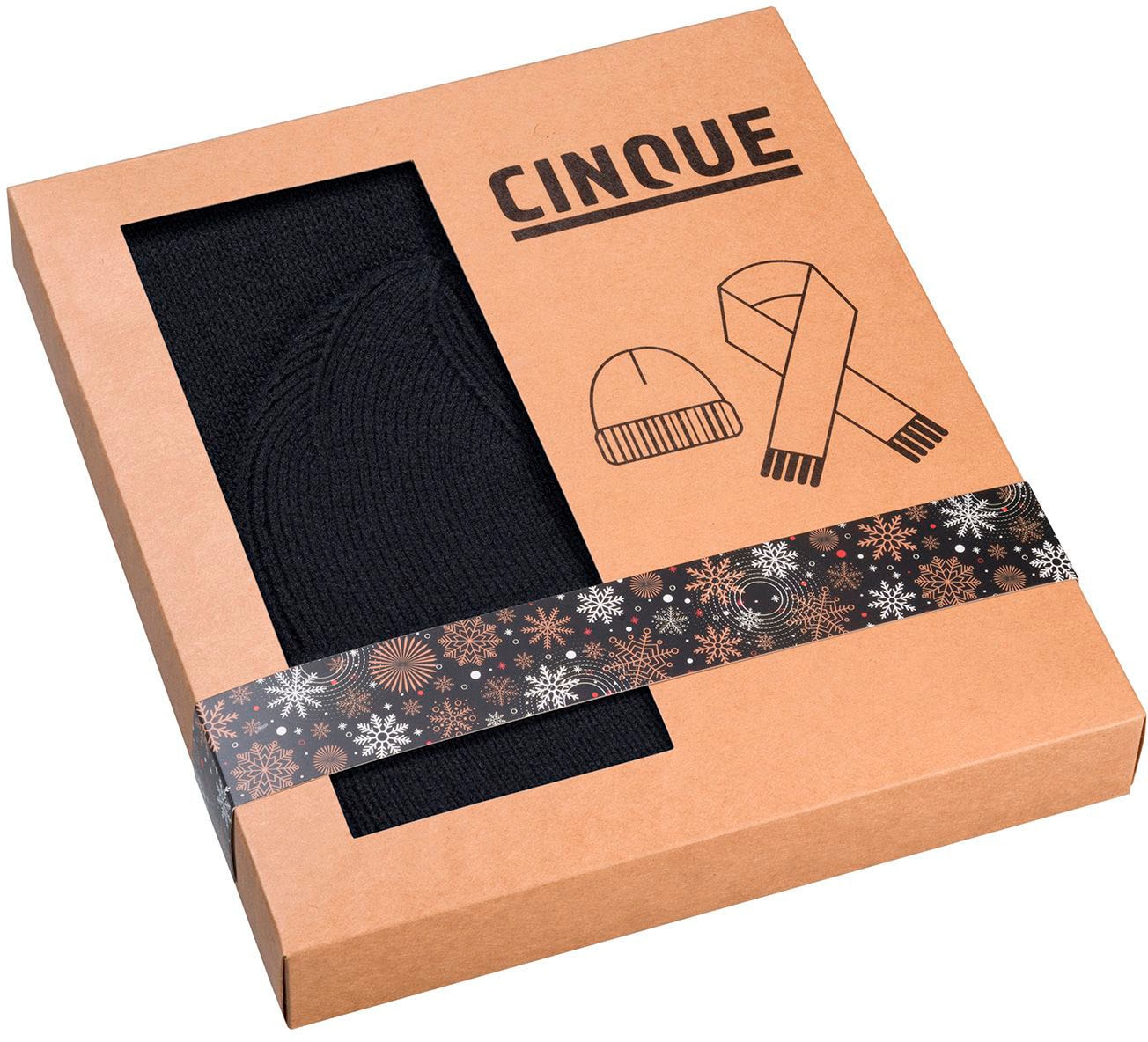 Cinque Strickschal, Mütze & Schal in Geschenkbox, Weihnachtsgeschenk günstig online kaufen