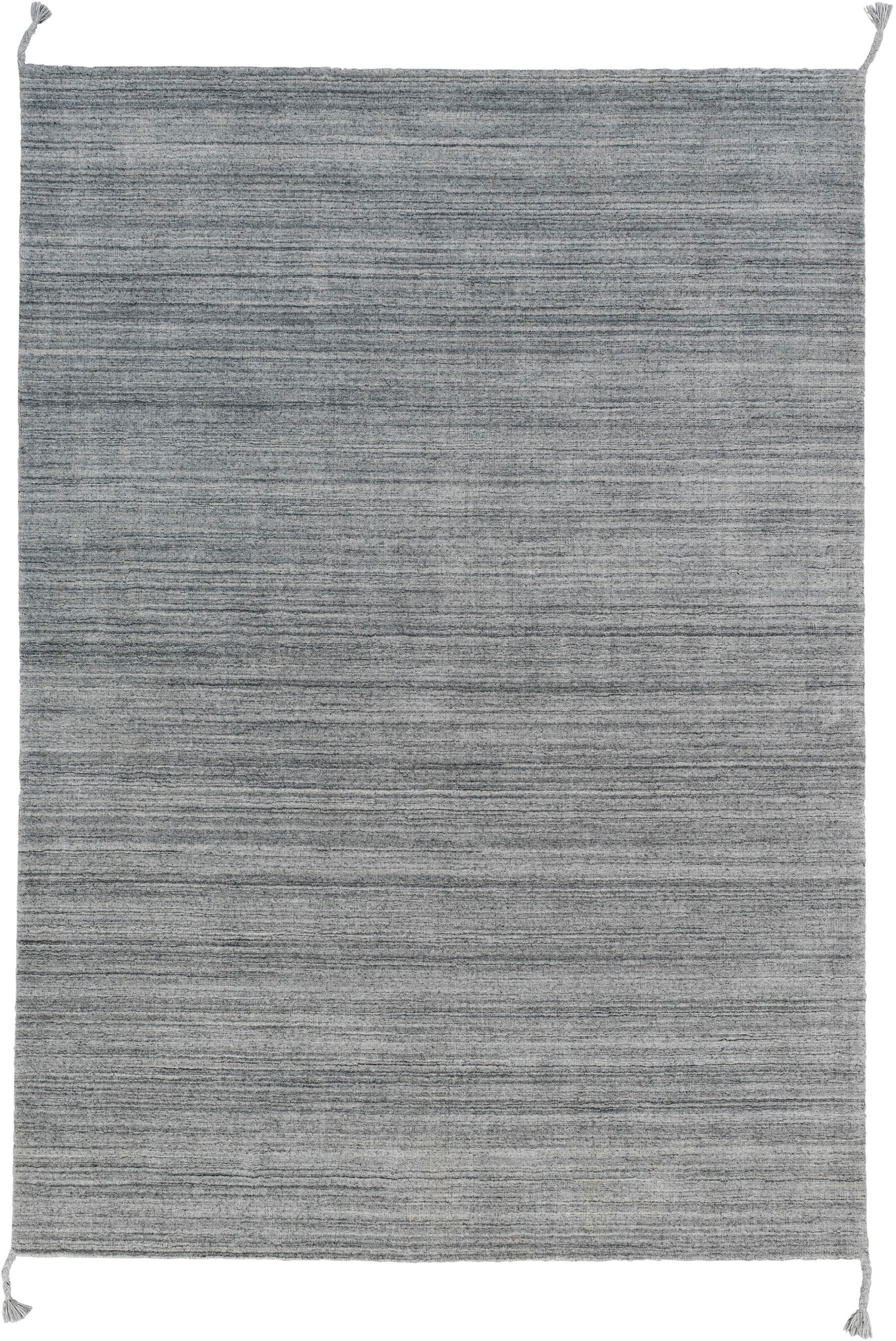 SCHÖNER WOHNEN-Kollektion Teppich »Alura«, rechteckig, 8 mm Höhe, Hochwertiger Viskoseanteil, Wohnzimmer