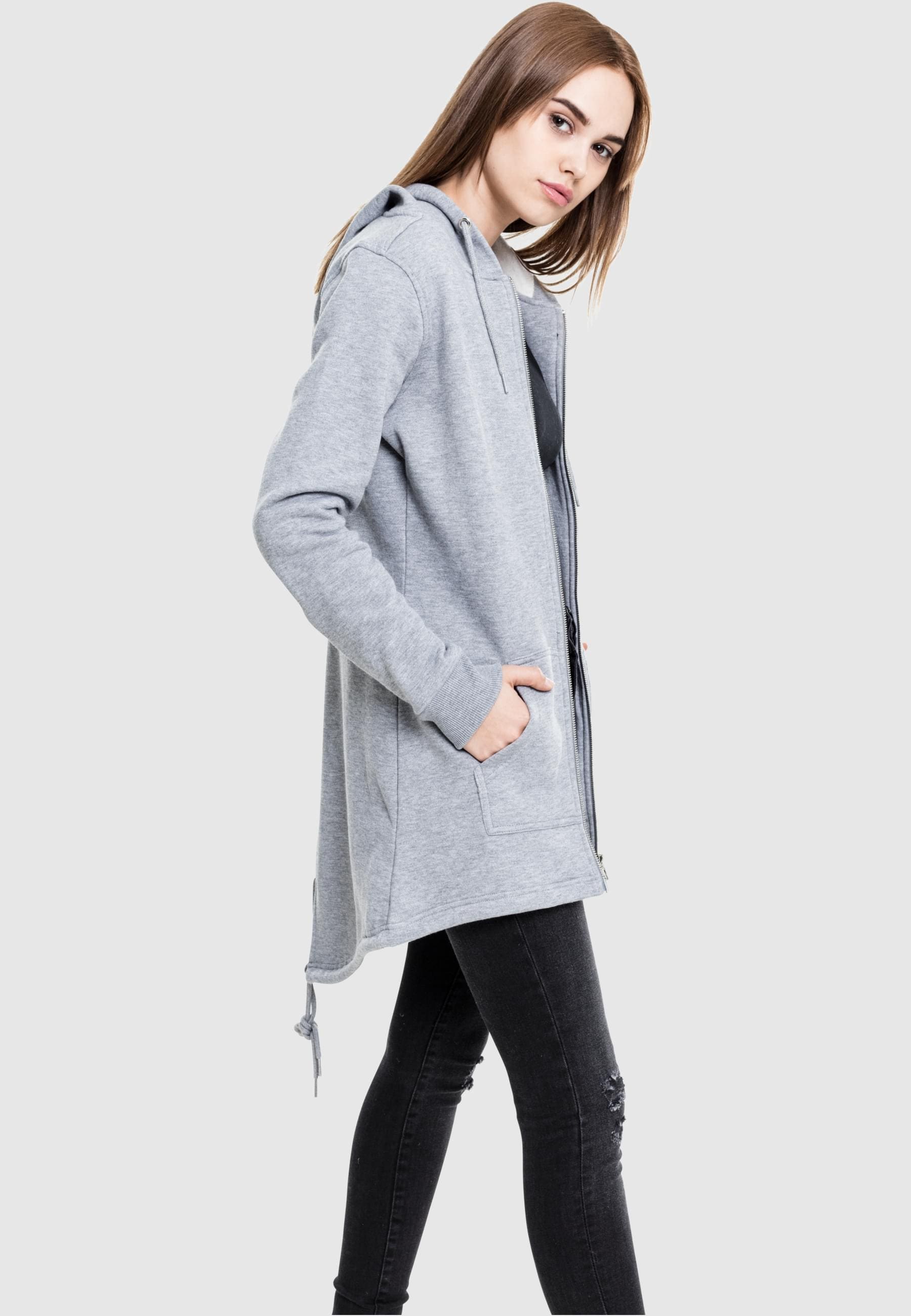URBAN CLASSICS Sweatjacke »Urban Classics Damen Ladies Sweat«