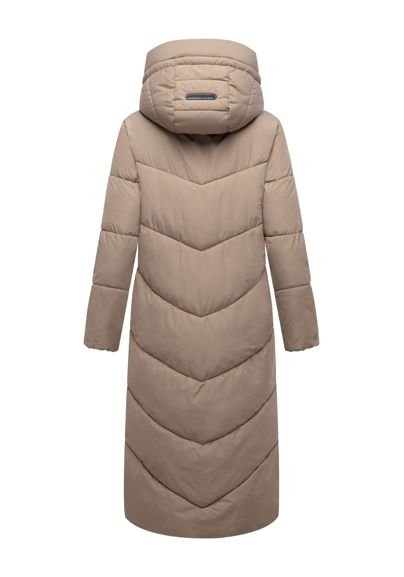 Marikoo Winterjacke »Ranja«, extra langer Damen Winter Steppmantel