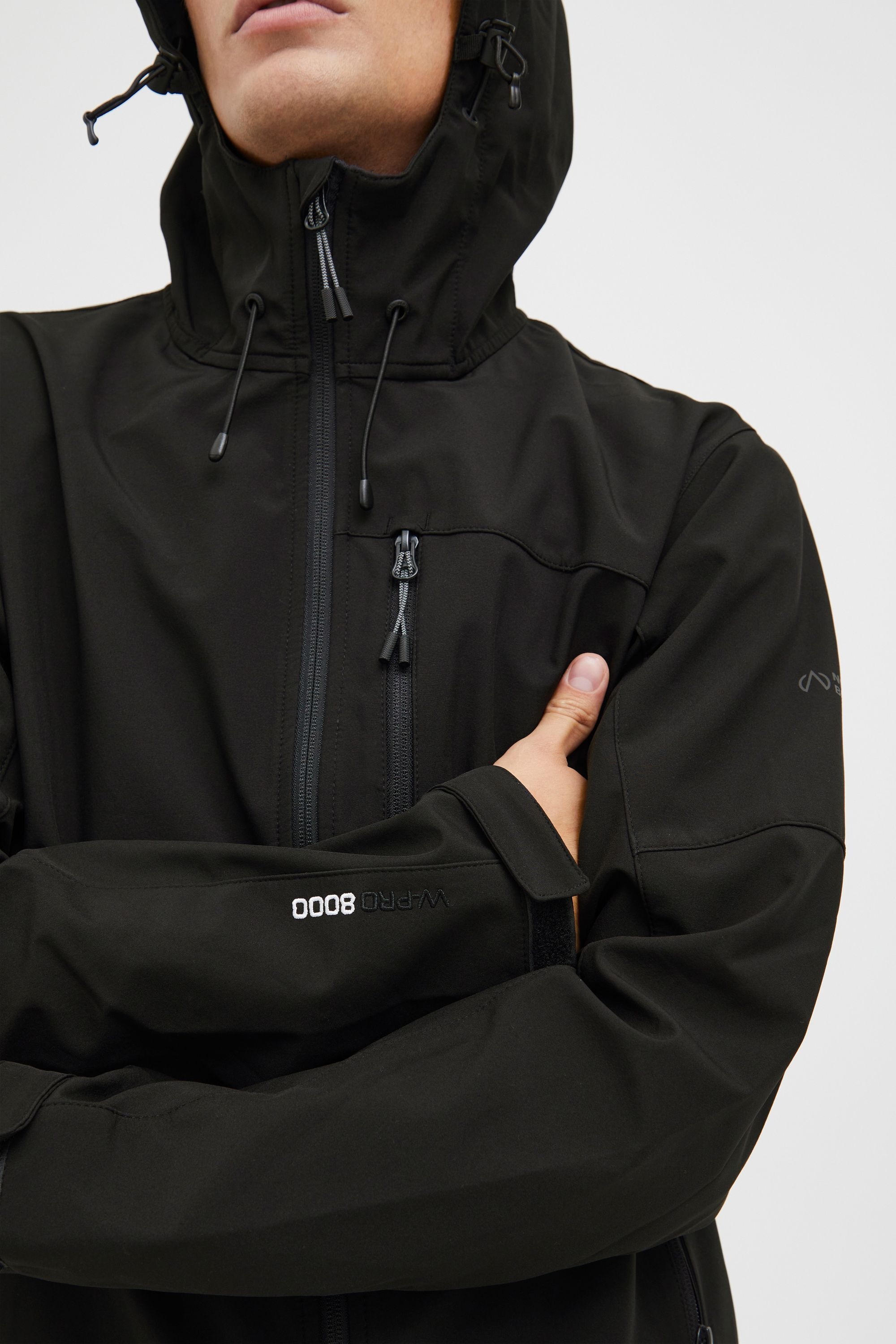 North Bend Softshelljacke »Softshelljacke NBRody M W-PRO 8.000 mit wasserdichter Beschichtung«