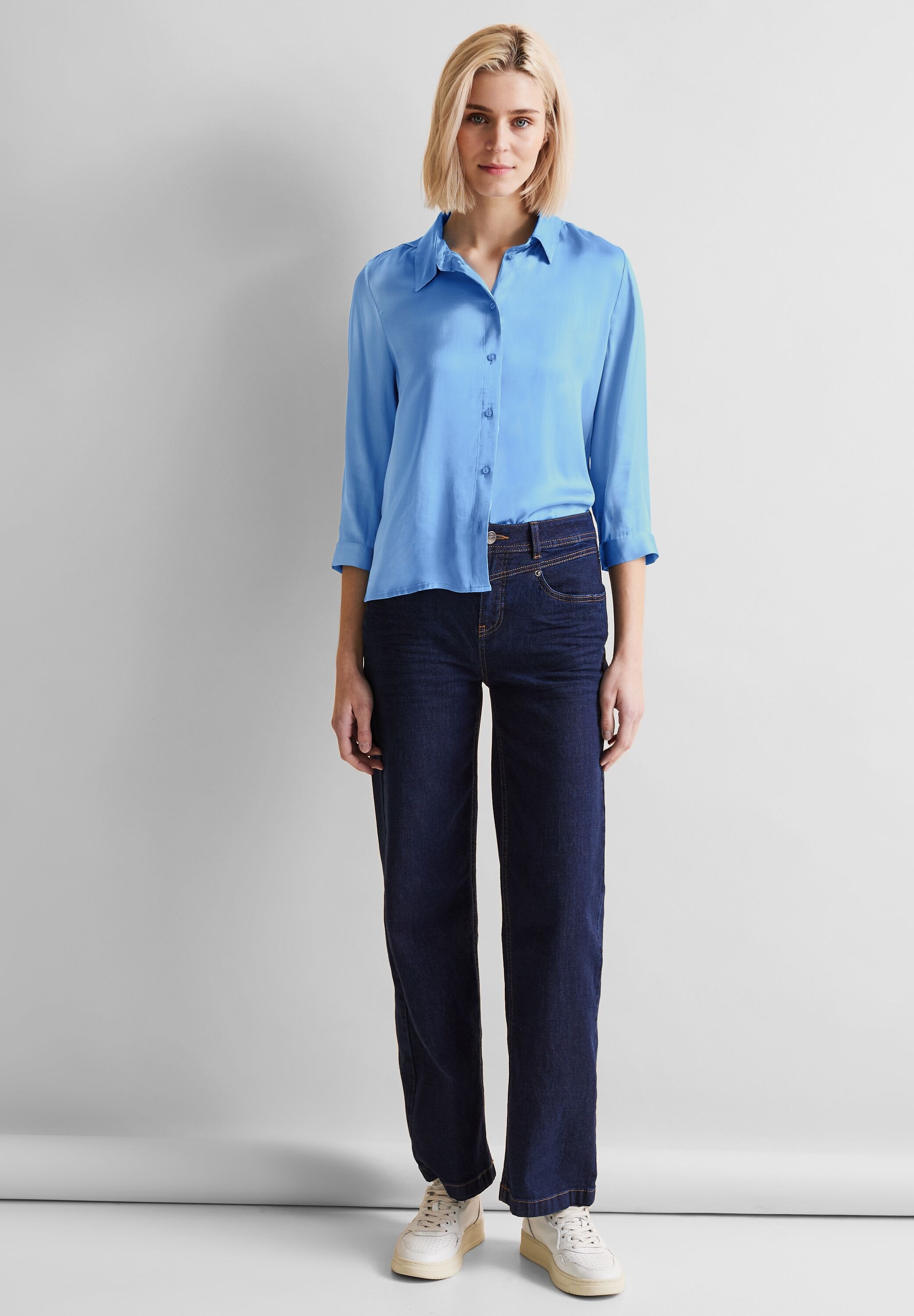 STREET ONE Hemdbluse, mit Knopfleiste