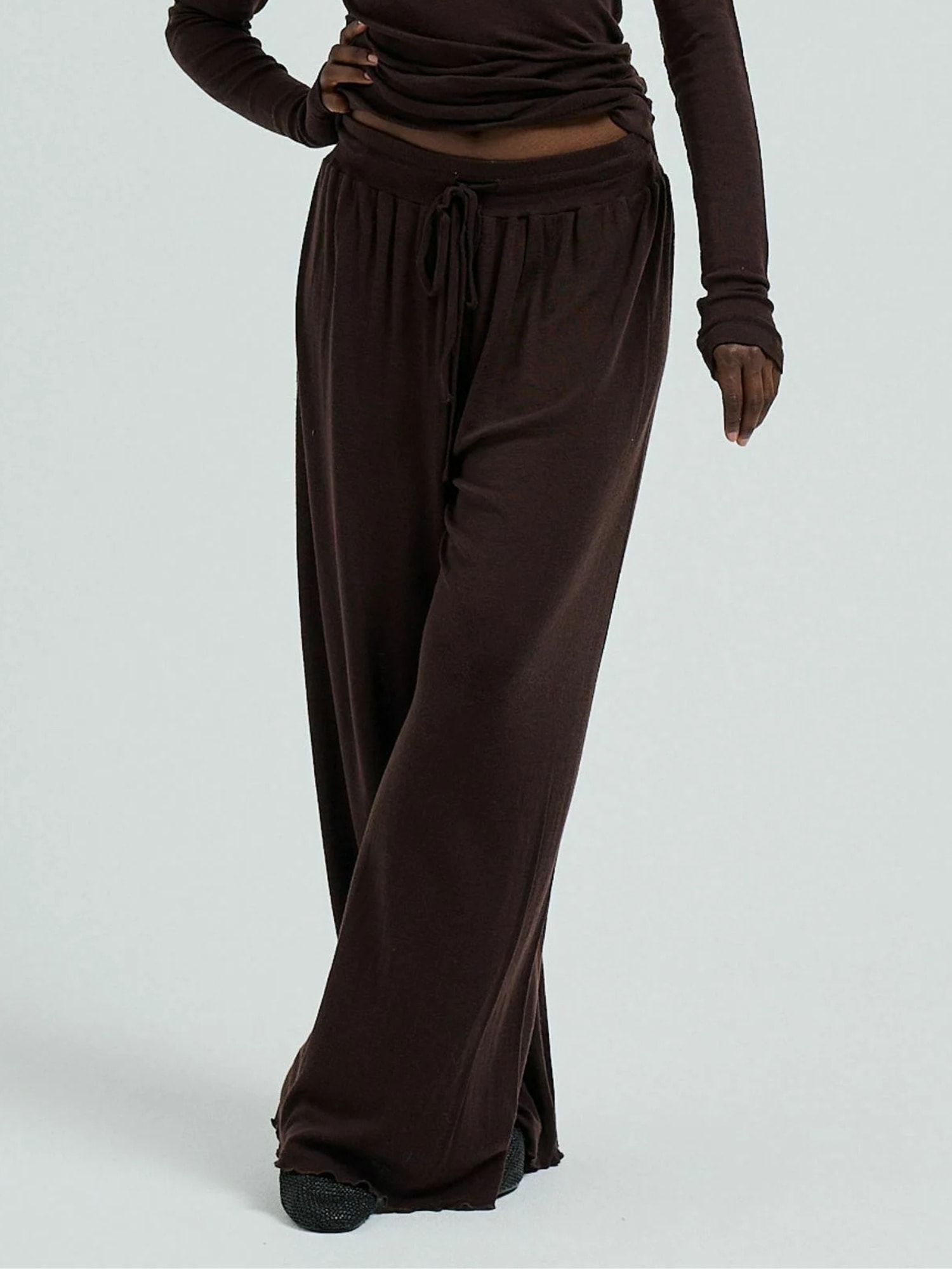 Seamless Basic "Seamless Basic Trousers Woolen Barbera"