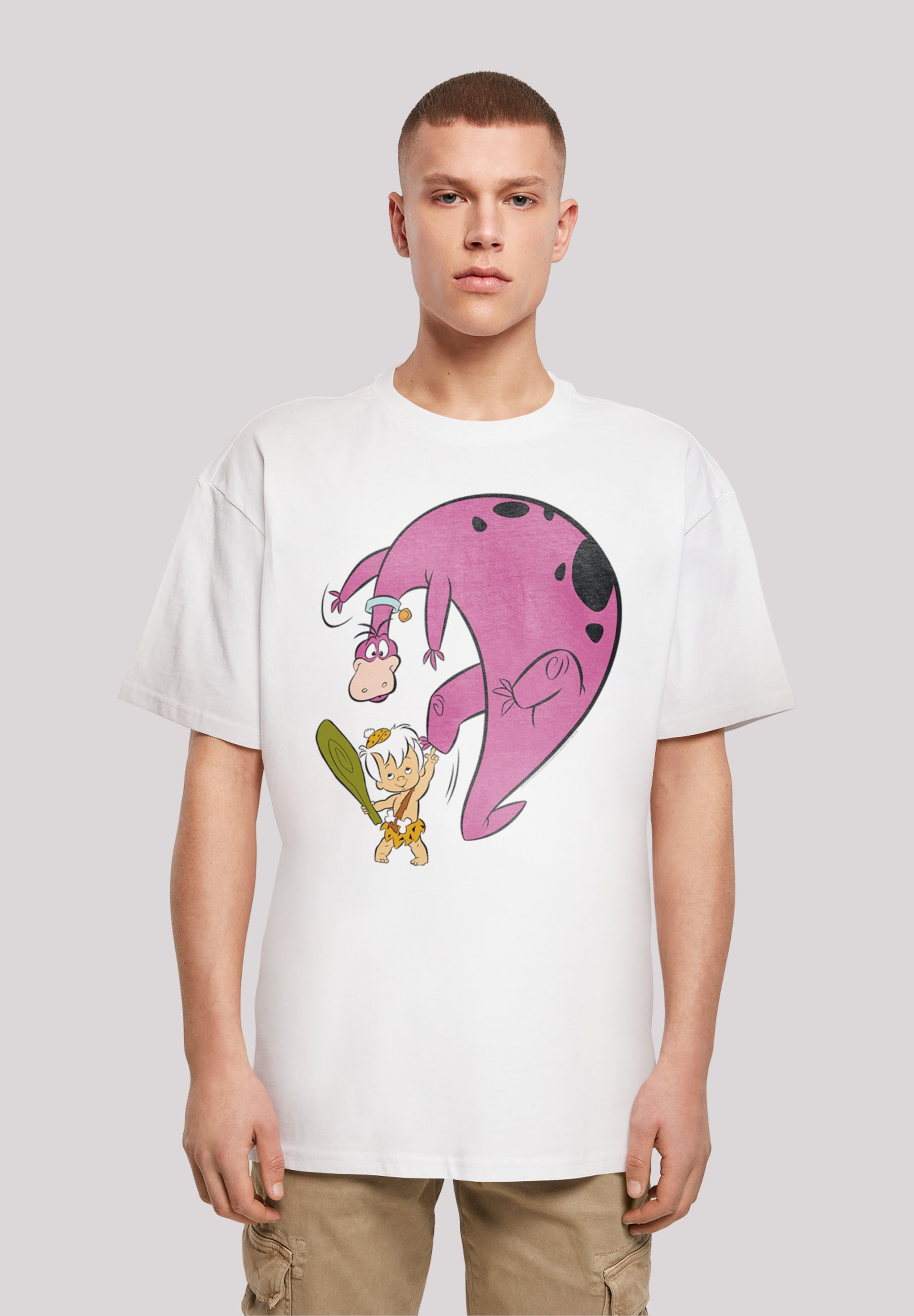 T-Shirt »Familie Feuerstein Bamm Bamm And Dino«, Print