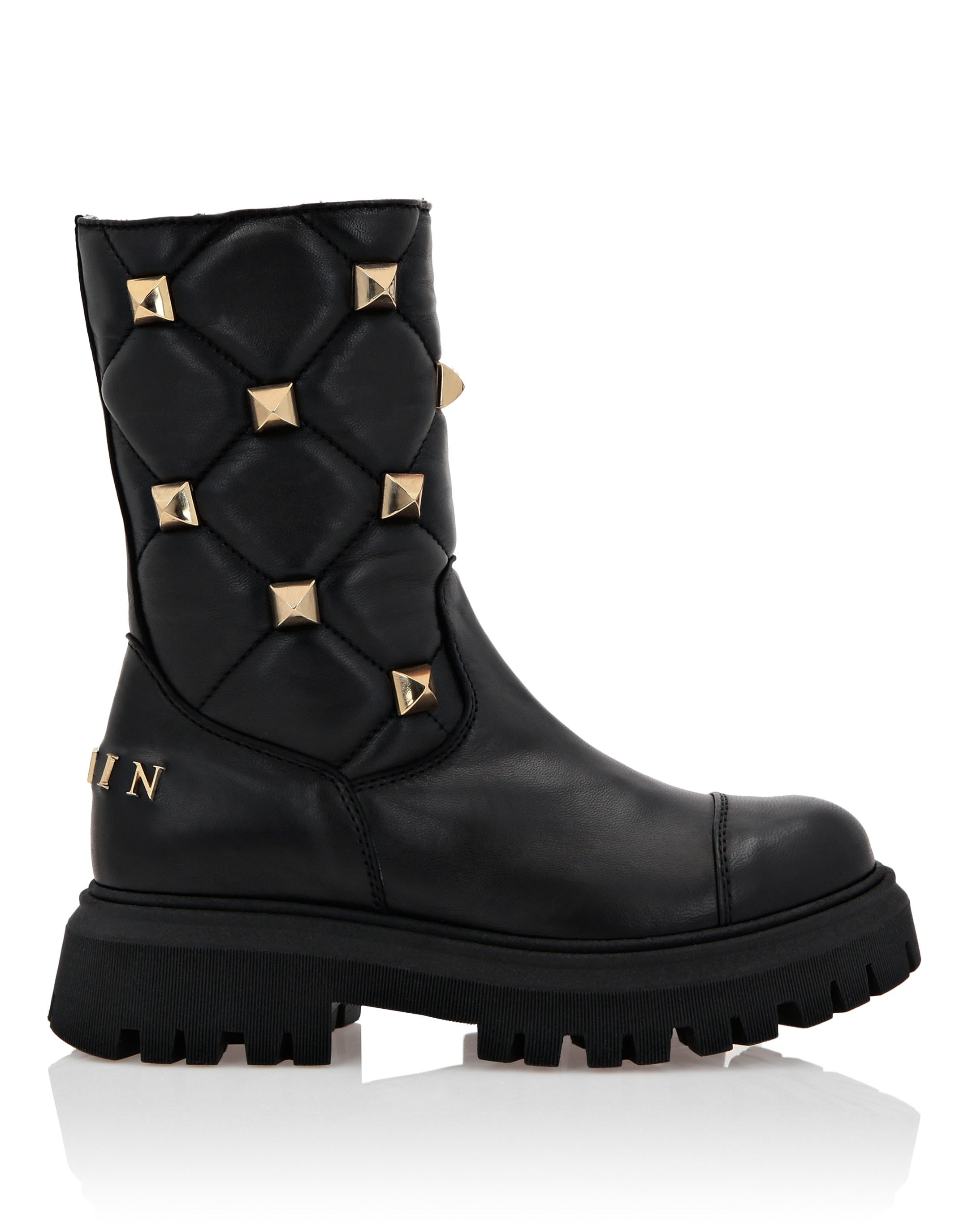 PHILIPP PLEIN Schnürstiefelette »Mit Nietenverzierungen«