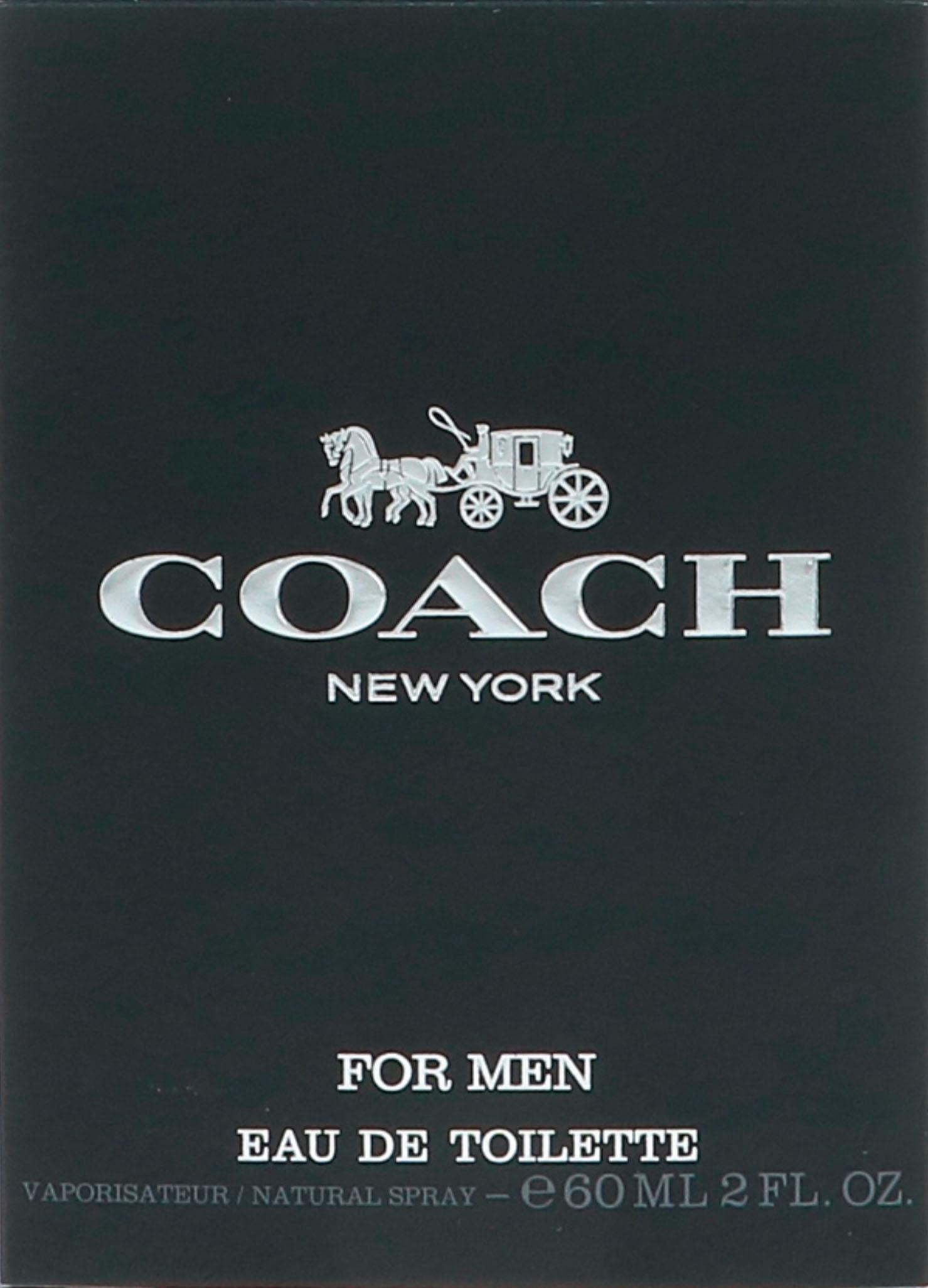 COACH Eau de Toilette »Coach for Men«, mit attraktiven Design