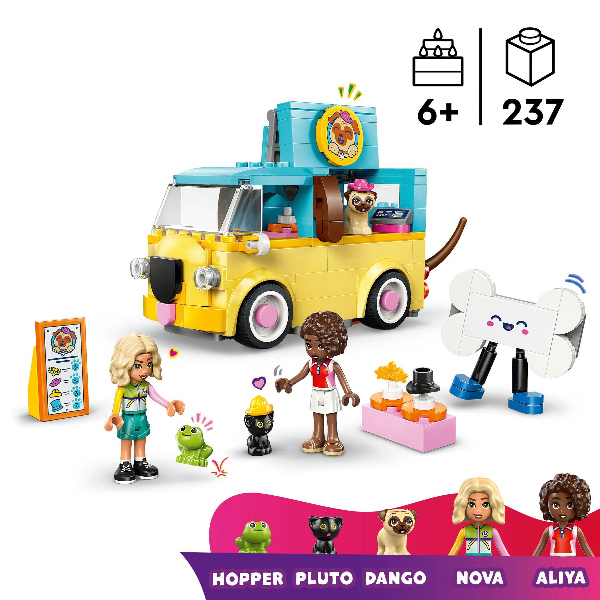LEGO® Konstruktionsspielsteine »Haustierzubehör-Van (42678), LEGO Friends« Made in Europe