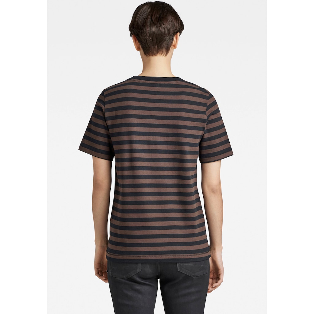 G-Star RAW T-Shirt »Small RAW gr stripe r t«