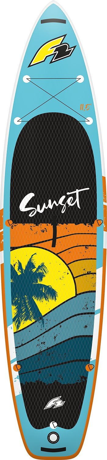SUP-Board Black Inflatable | Friday F2 »Sunset« BAUR
