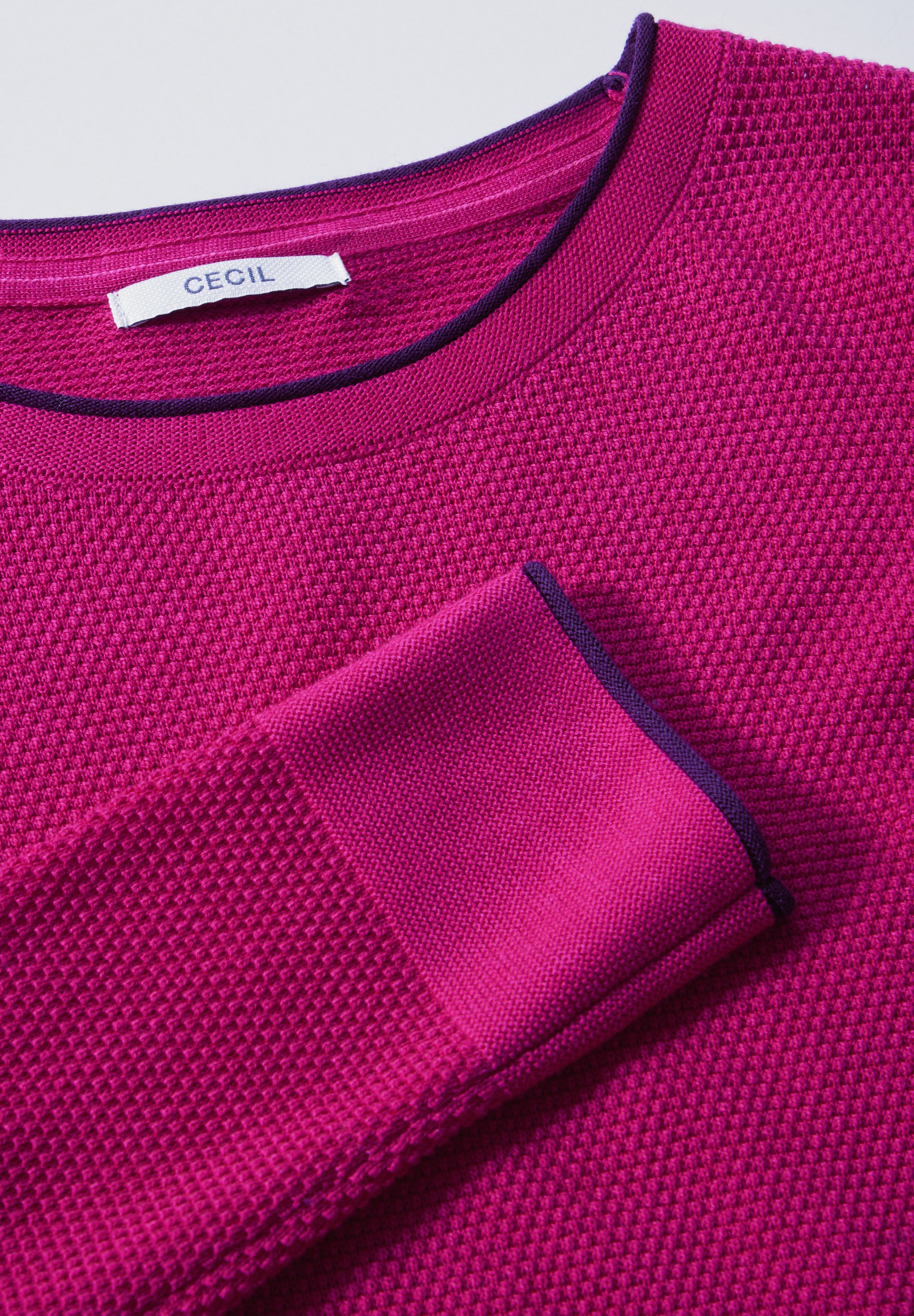 Cecil Strickpullover, im soften Baumwoll-Mix