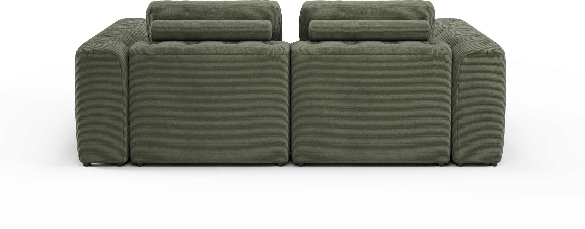 RAUM.ID 2-Sitzer »Cushid«, Modulsofa, bestehend aus 2 Teilen, Breite 218 cm