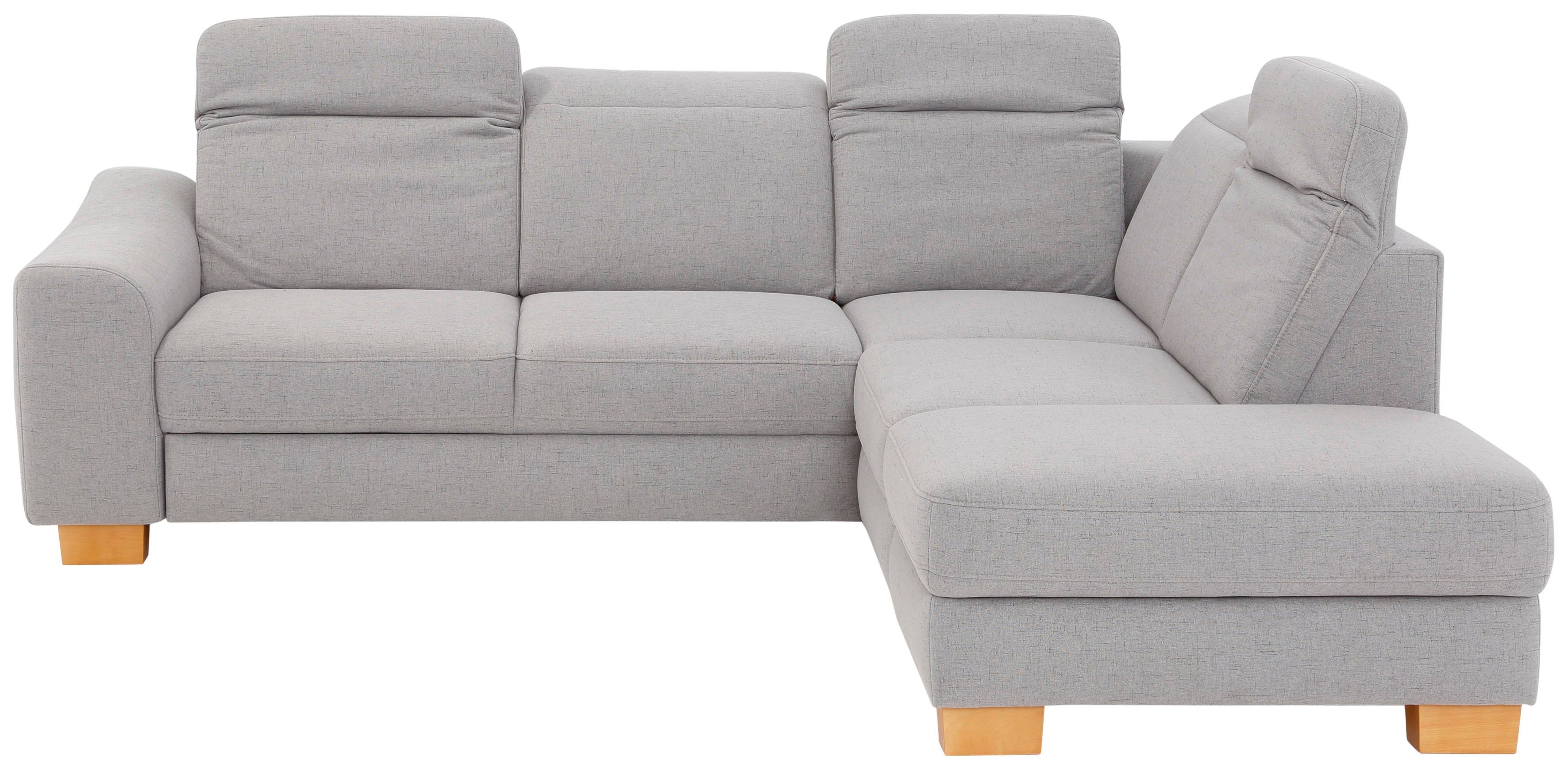 Home affaire Ecksofa "Dundee L-Form" wahlweise mit Kopfteilverstellung und zusätzlich mit Schlaffunktion