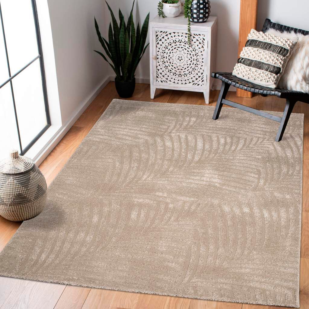 Carpet City Teppich "Friseé-Teppich FANCY 648" rechteckig 12 mm Höhe Läufer günstig online kaufen