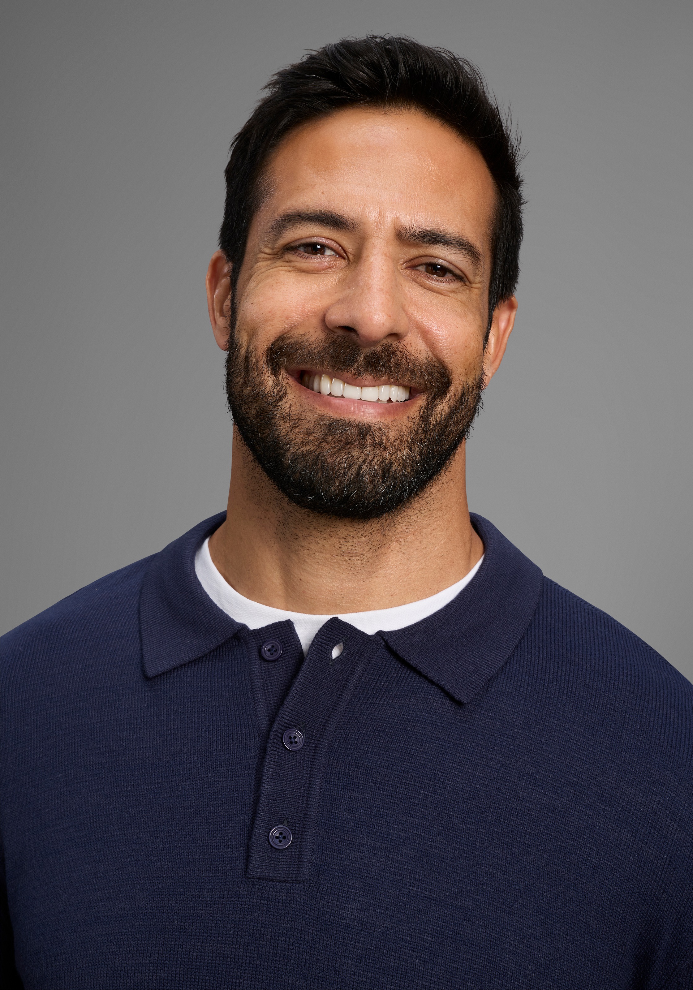 Thumbnail - Mans World Polokragenpullover "Neue Kollektion ", Feinstrick, ideal für die Übergangszeit, Basic Style