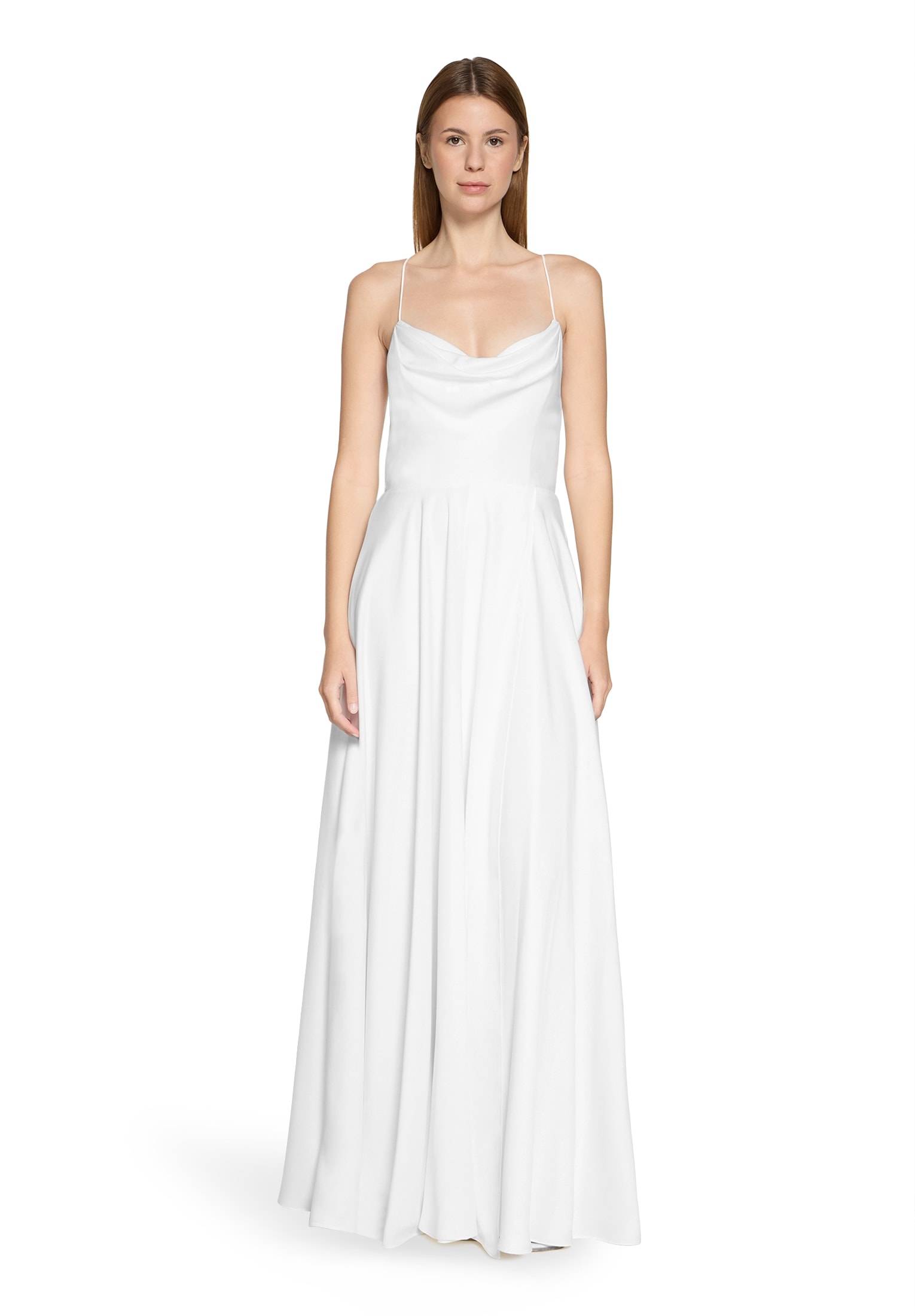 Vera Mont Abendkleid "Damen mit Wasserfallausschnitt" Ohne Tasche Material günstig online kaufen