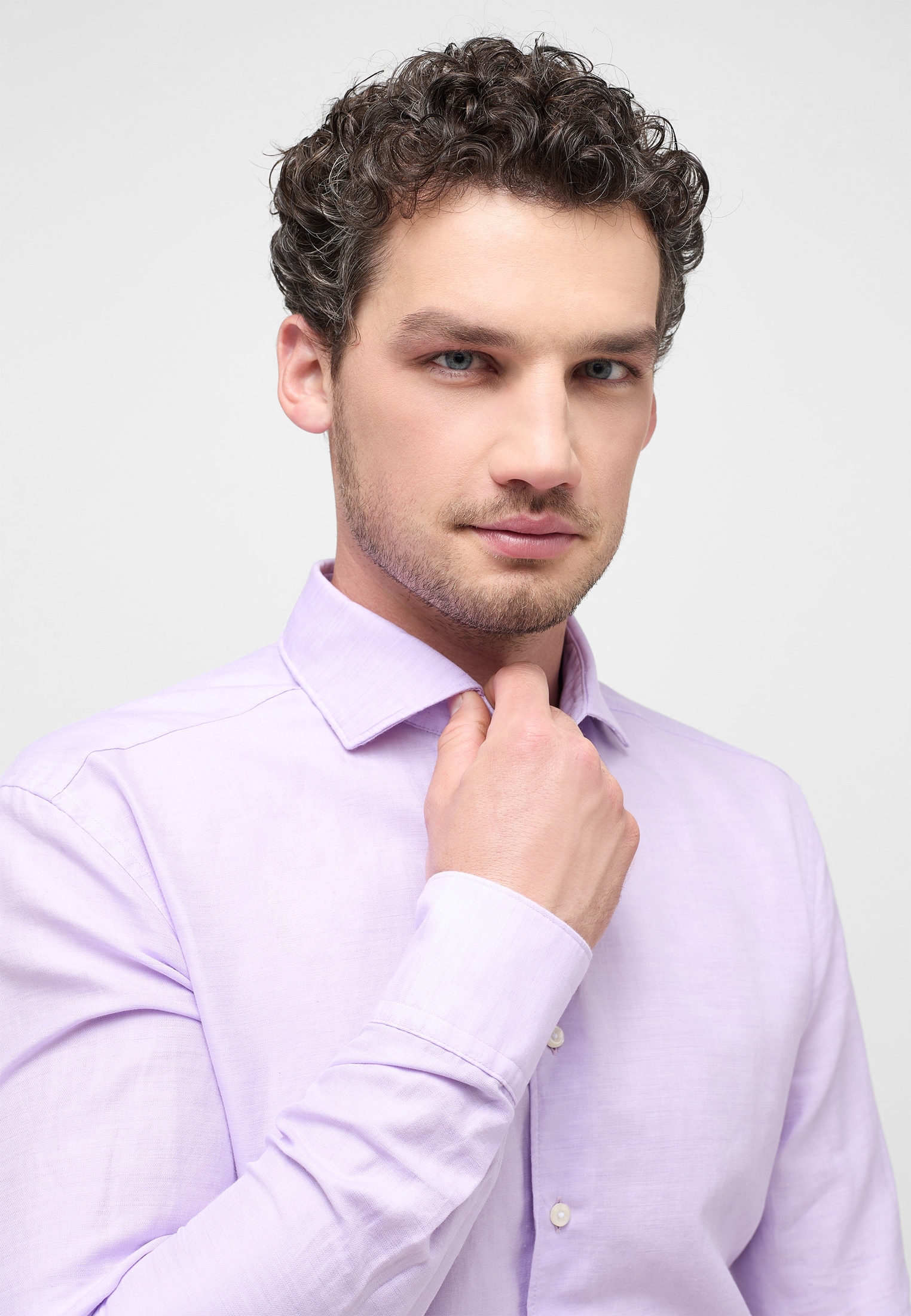 Eterna Langarmhemd »SLIM FIT«, EASY IRON (bügelleicht)