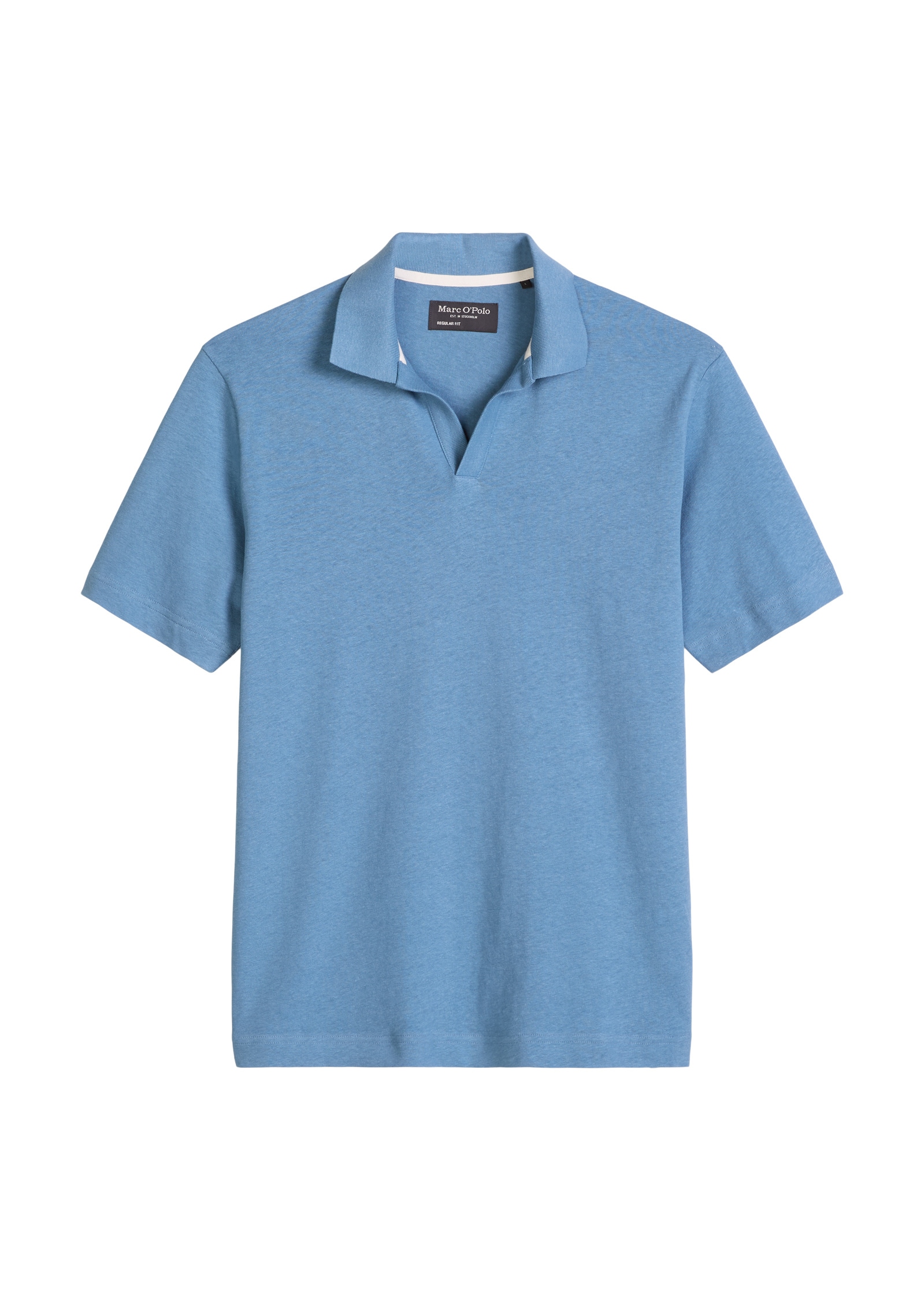 Marc O'Polo Poloshirt »aus Baumwoll-Leinen-Mix«