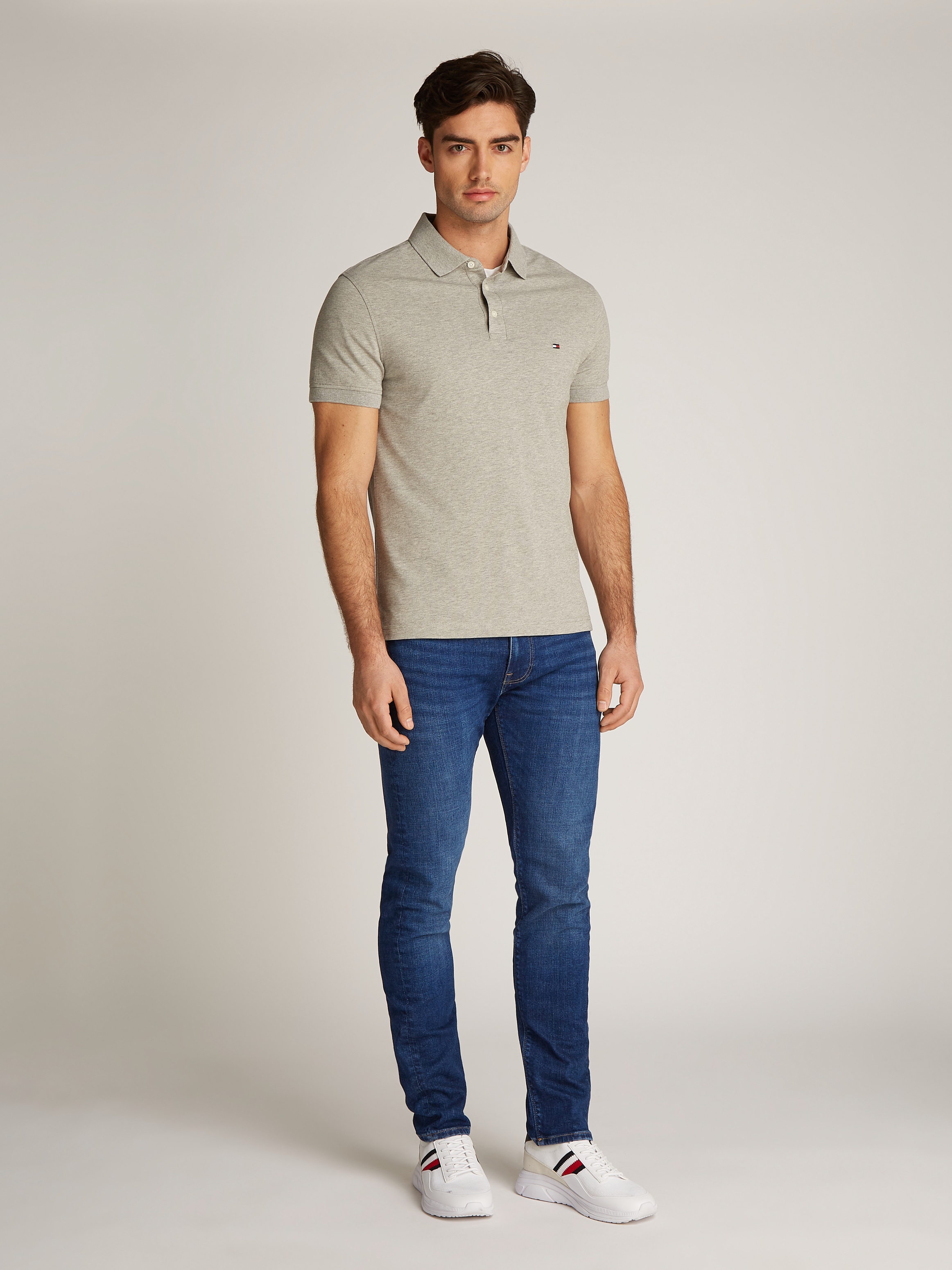Tommy Hilfiger Slim-fit-Jeans »SLIM BLEECKER PSTR TEXAS INDIGO«, in blauer Waschung