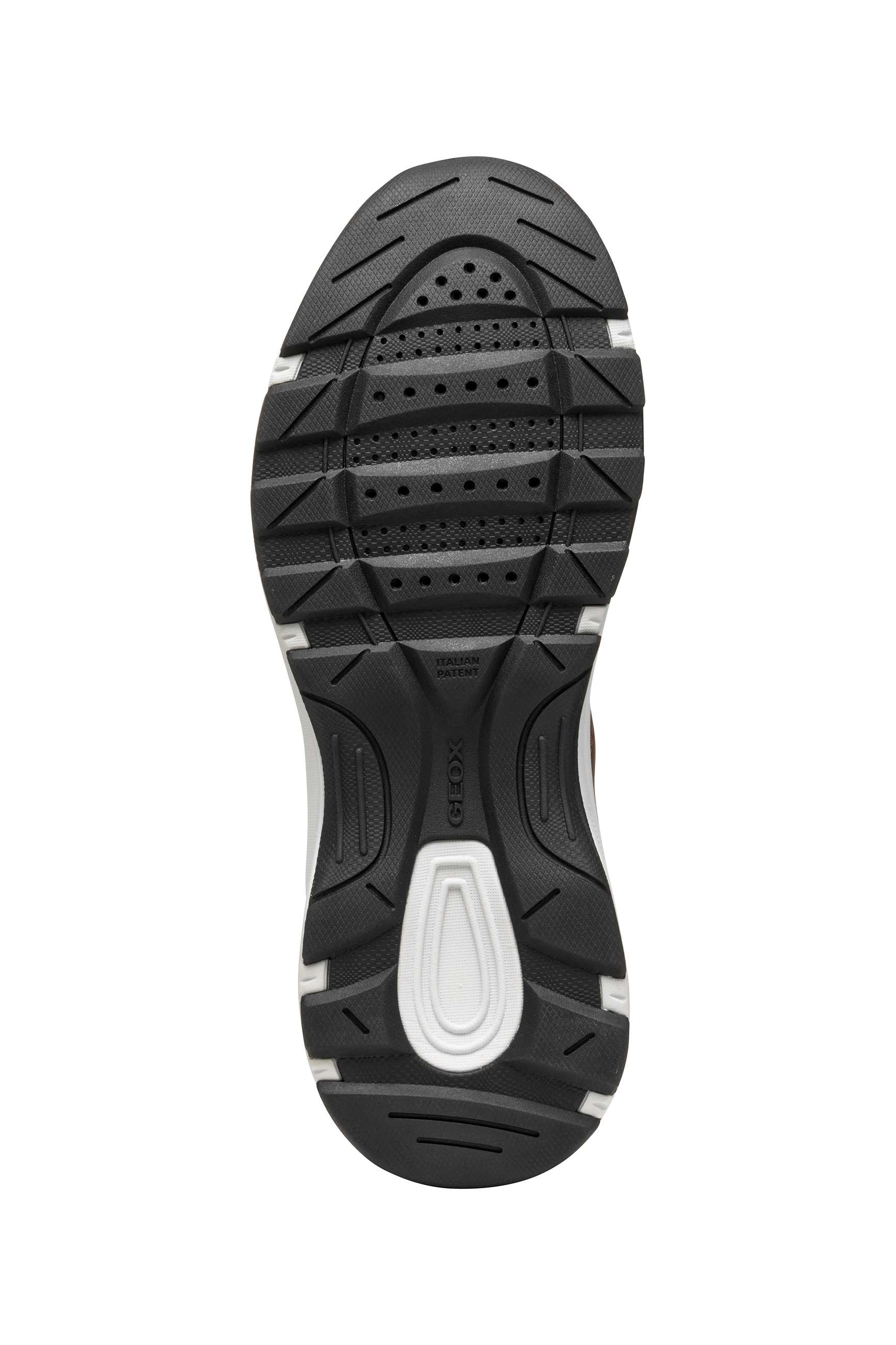 Geox Sneaker »U SENALES B ABX«, Trekkingschuh mit Textilfutter, Größenschablone zum Download