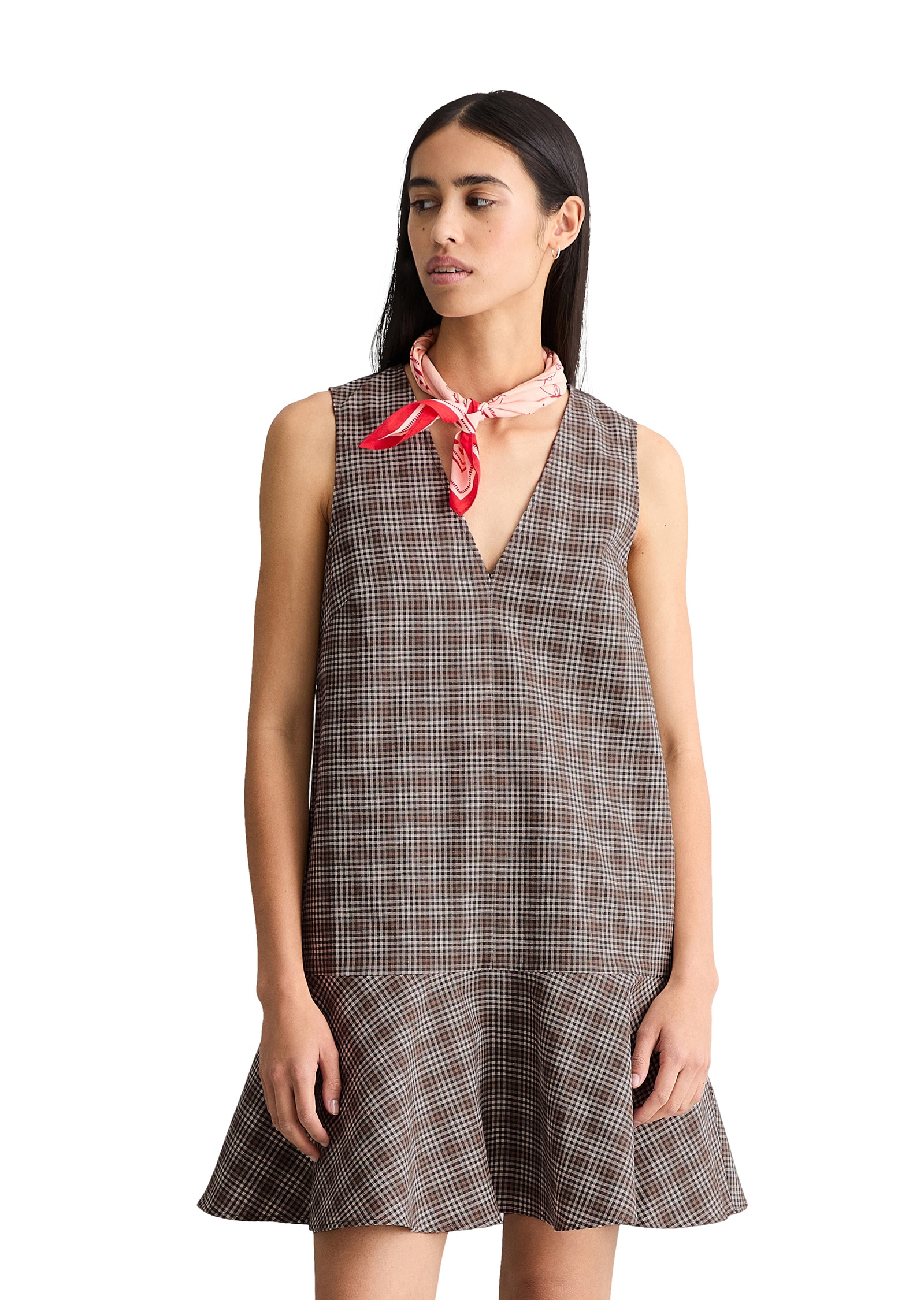 Marc OPolo DENIM Minikleid "aus Organic Cotton-Leinen-Mix" günstig online kaufen