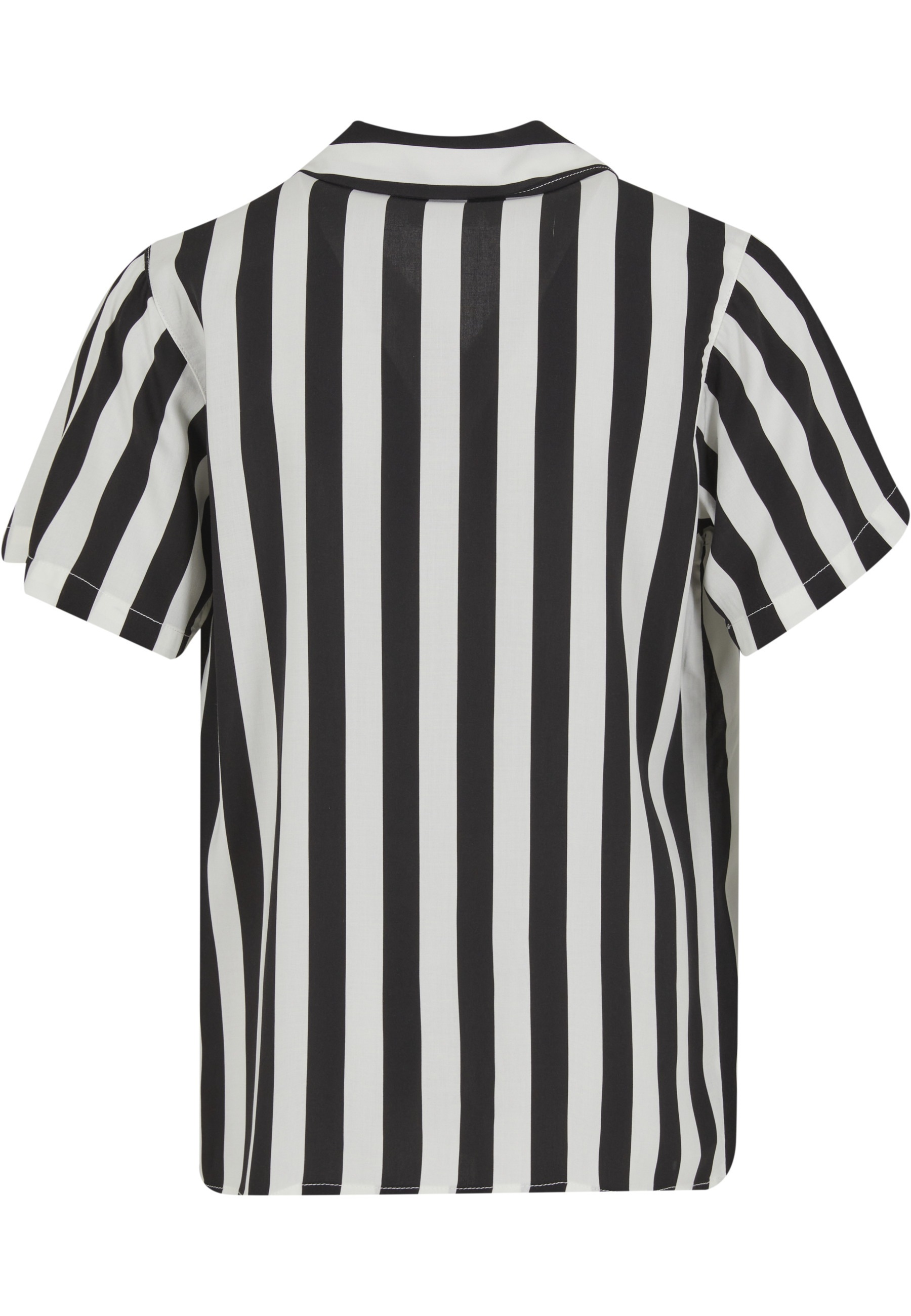 URBAN CLASSICS Kurzarmshirt »Urban Classics Boys Viscose AOP Resort Shirt« 1