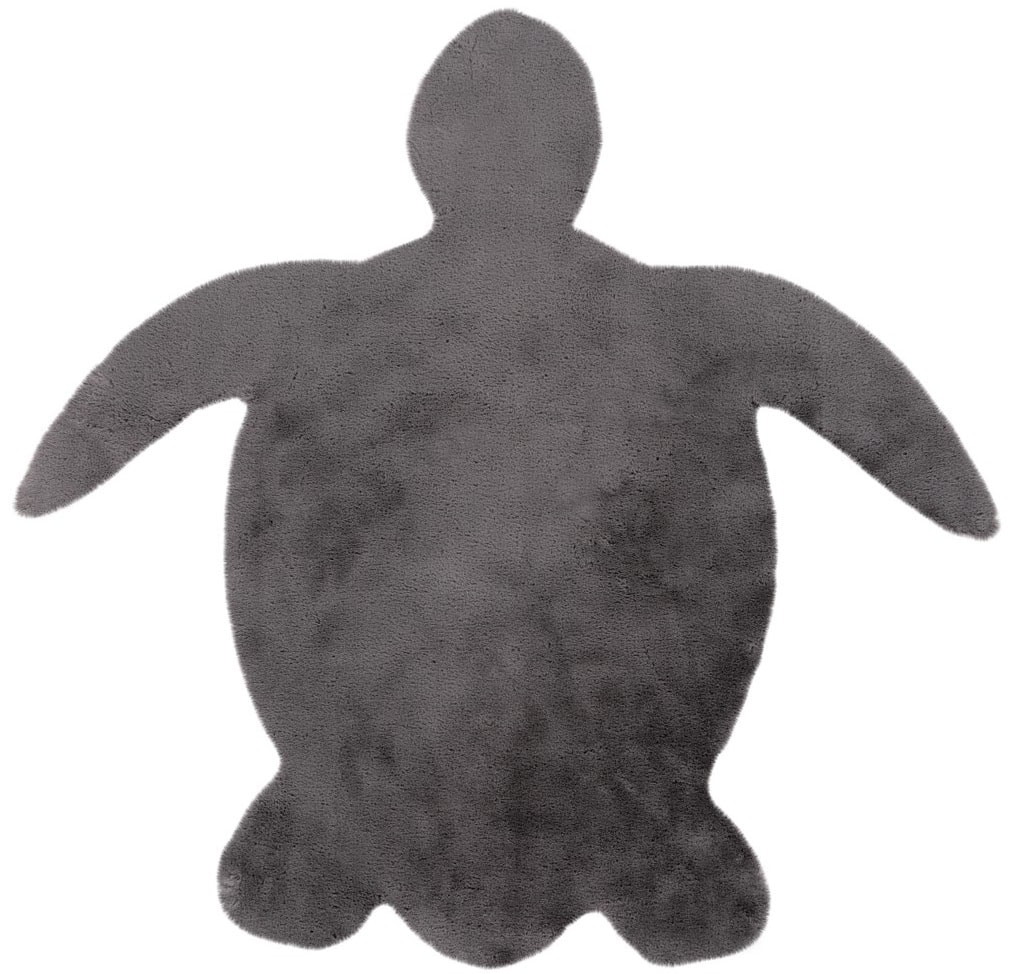 Kayoom Kinderteppich "Lille 863" Motivform 15 mm Höhe Kurzflor, Rabitt, wei günstig online kaufen