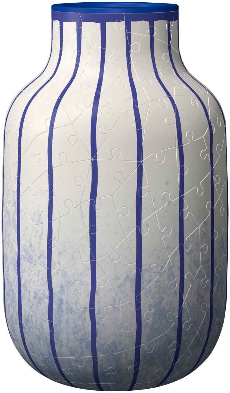 Ravensburger 3D-Puzzle »Vase Stripes Blue« Made in Europe