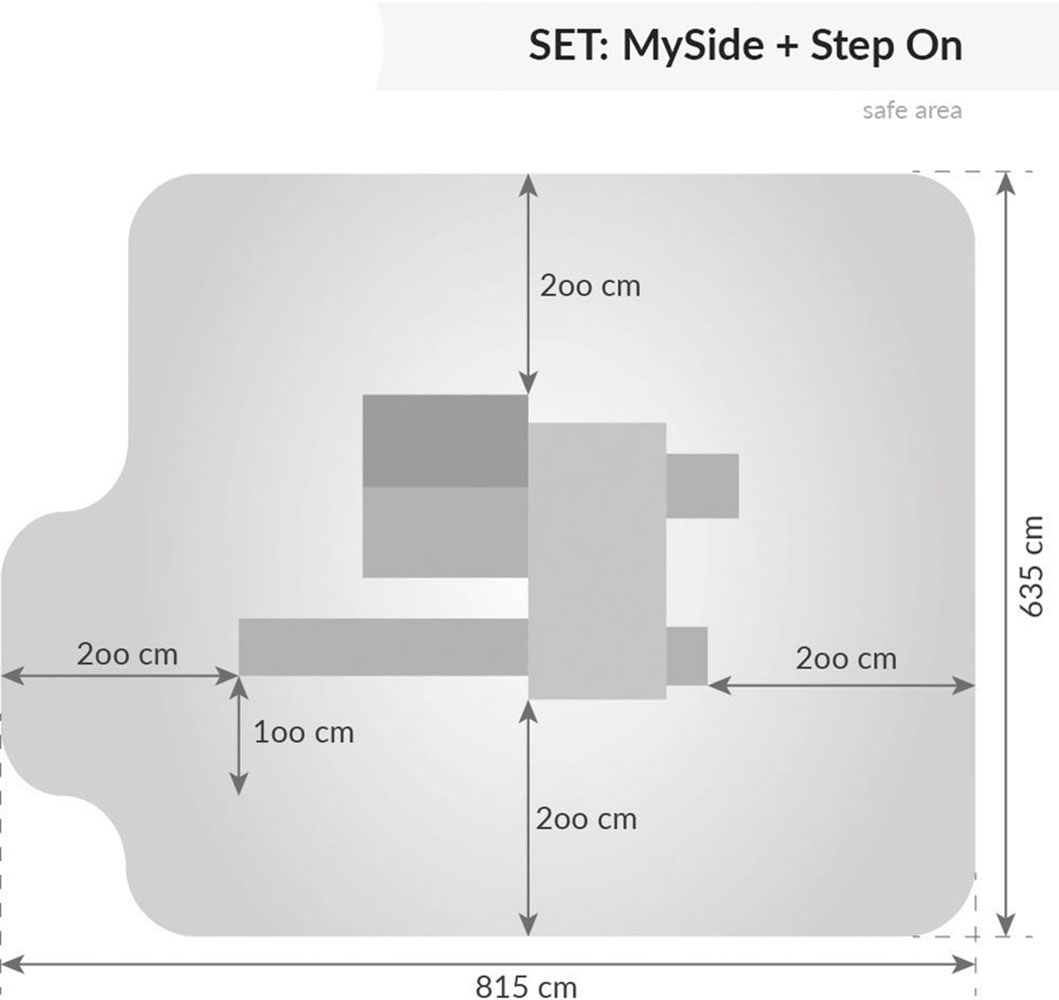 FUNGOO Spielturm »My SIDE Step On«, mit Schaukel & Rutsche, Kletterwand, Spielhau