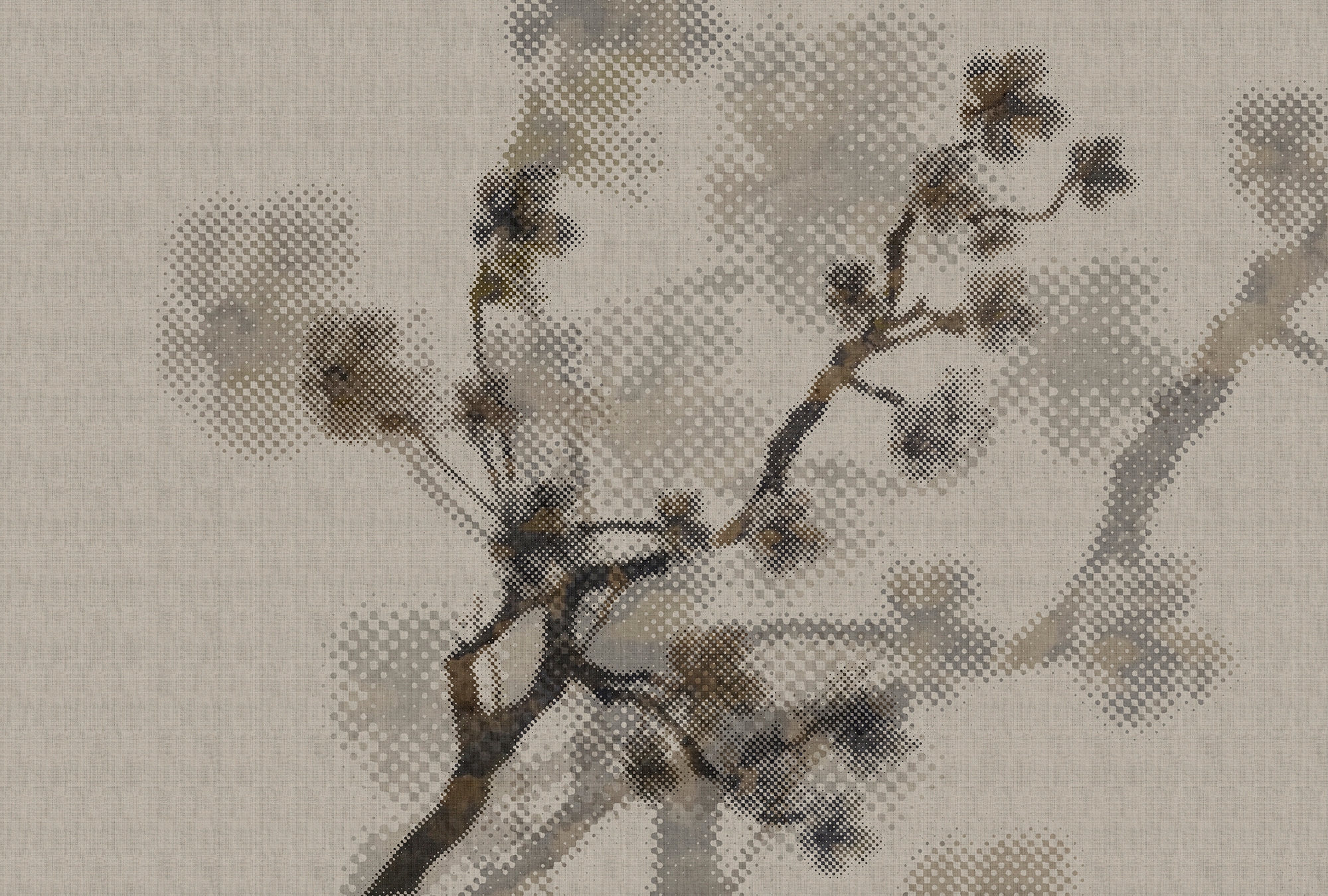 living walls Fototapetas »Walls by Patel Twigs 1« V...