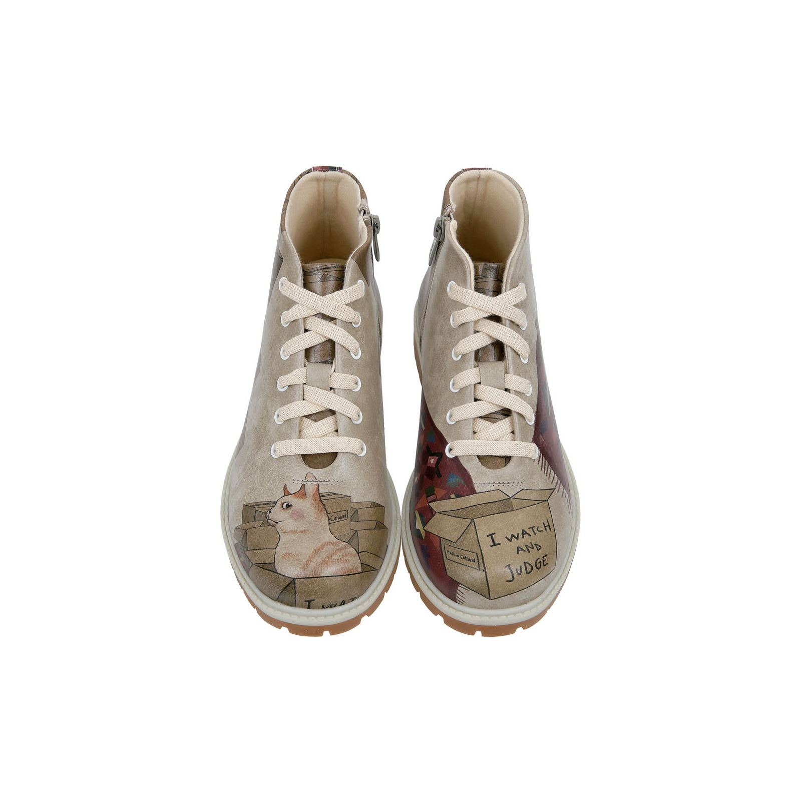 DOGO Stiefel »Shortcut Boots I Watch And Judge Damen Stiefeletten«  Handgefertigt