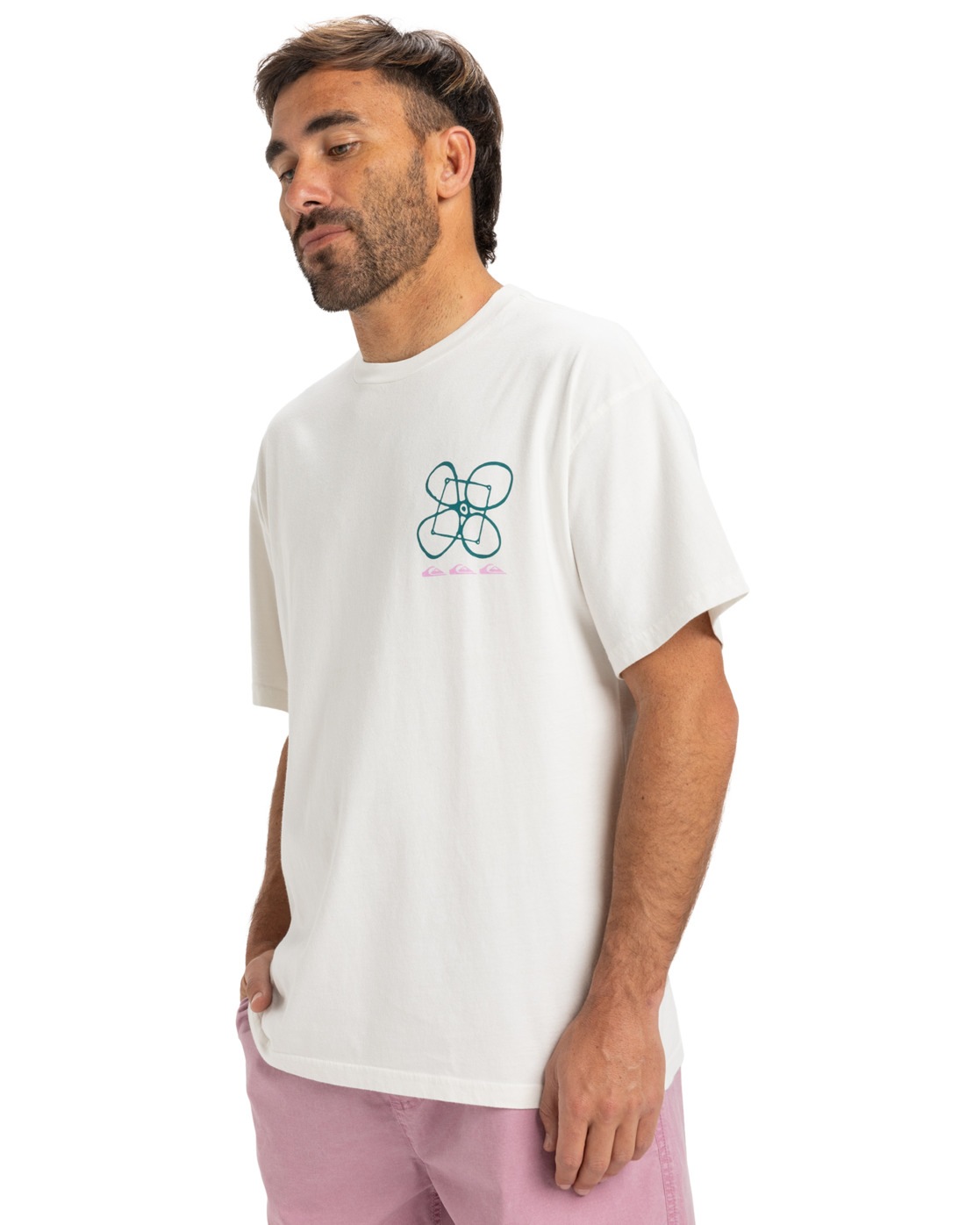 Quiksilver T-Shirt »Outside Inside«