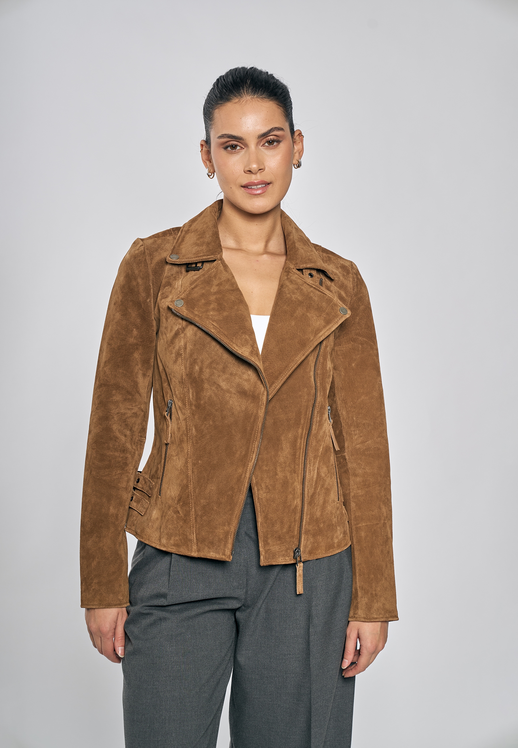 Freaky Nation Lederjacke »Taxi Driver-FN«