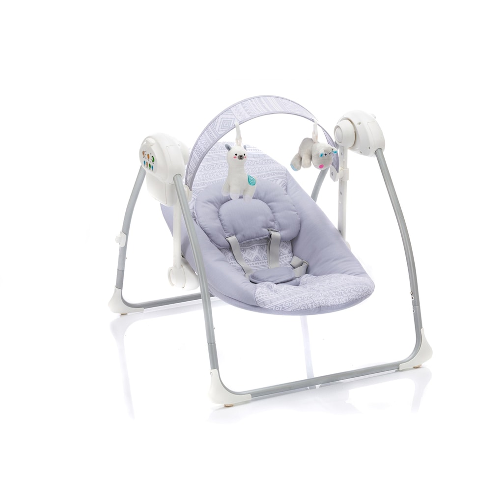 Fillikid Babywippe »Flippi,grau«, bis 1 kg