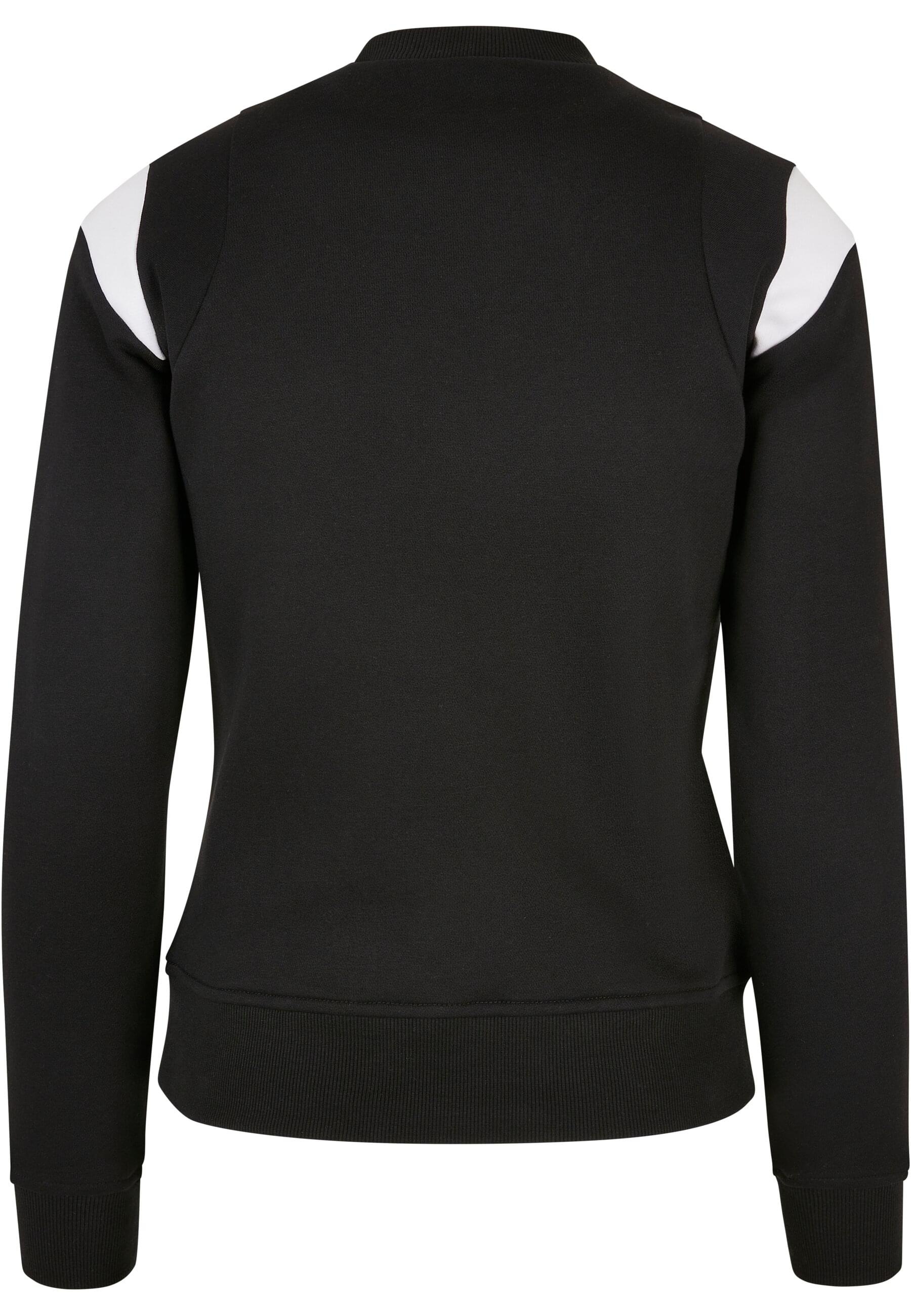 URBAN CLASSICS Sweater "Urban Classics Damen Ladies Inset College Crewneck" günstig online kaufen