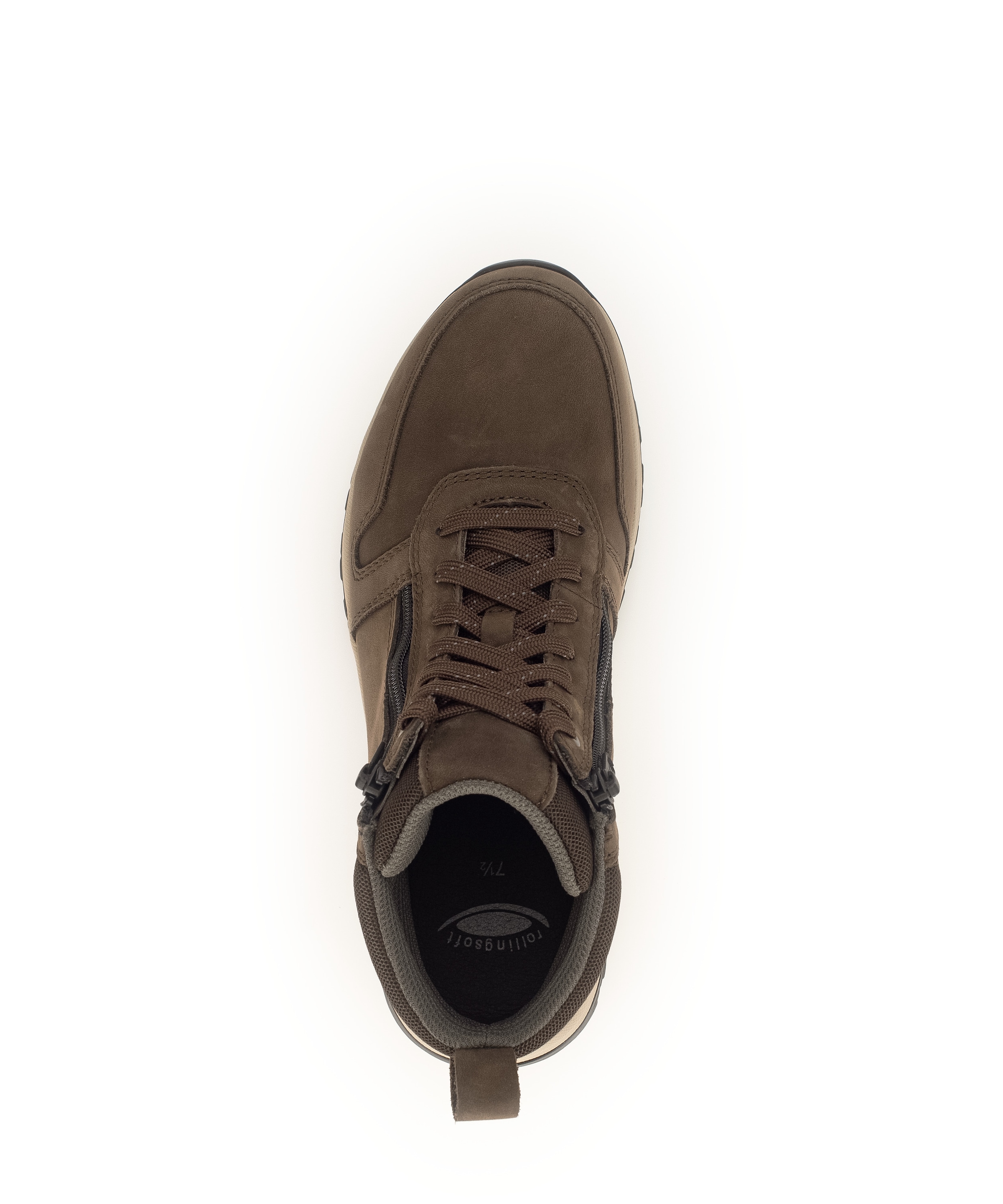 rollingsoft Schnürboots  High Top-Sneaker, mit Label, Bequemweite G (= weit)