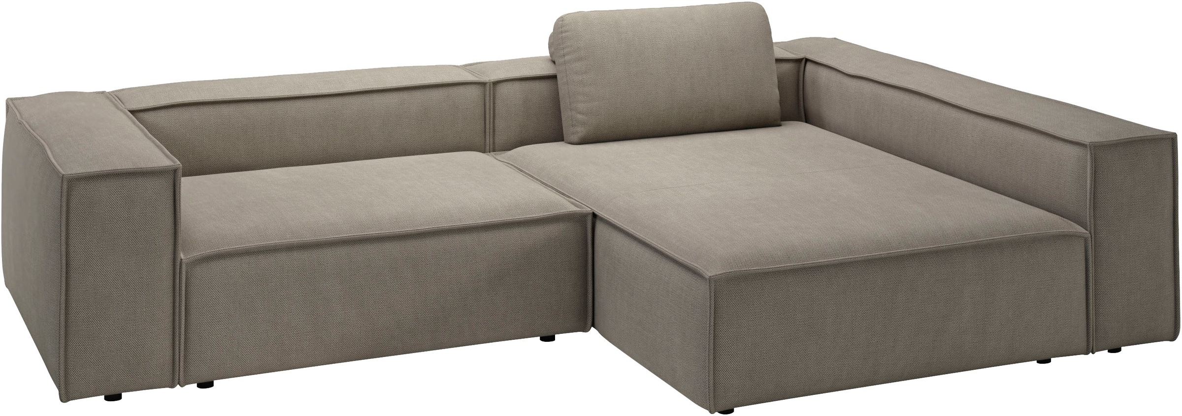 Places of Style Ecksofa "Watertown, moderne XXL L-Form, 306 cm breit", Komf günstig online kaufen