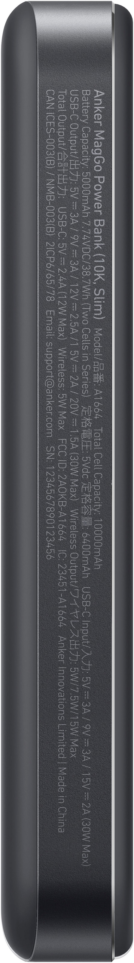 Anker Powerbank »MagGo Powerbank (10.000mAh, Slim)«, 10000 mAh
