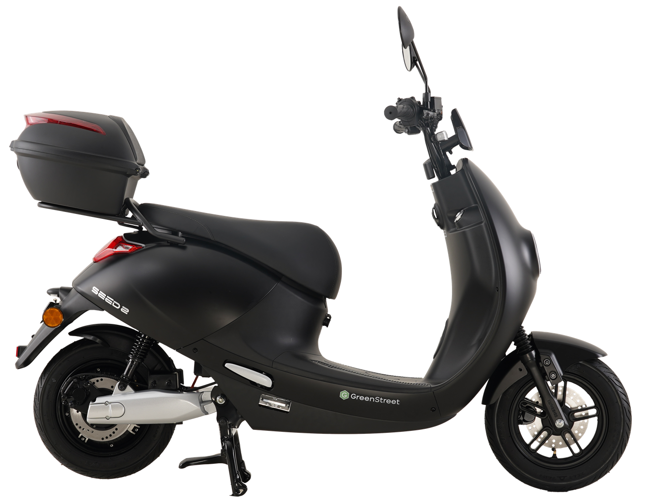 GreenStreet E-Motorroller »SEED2 2000W 45 km/h schwarz inkl. Topcase«