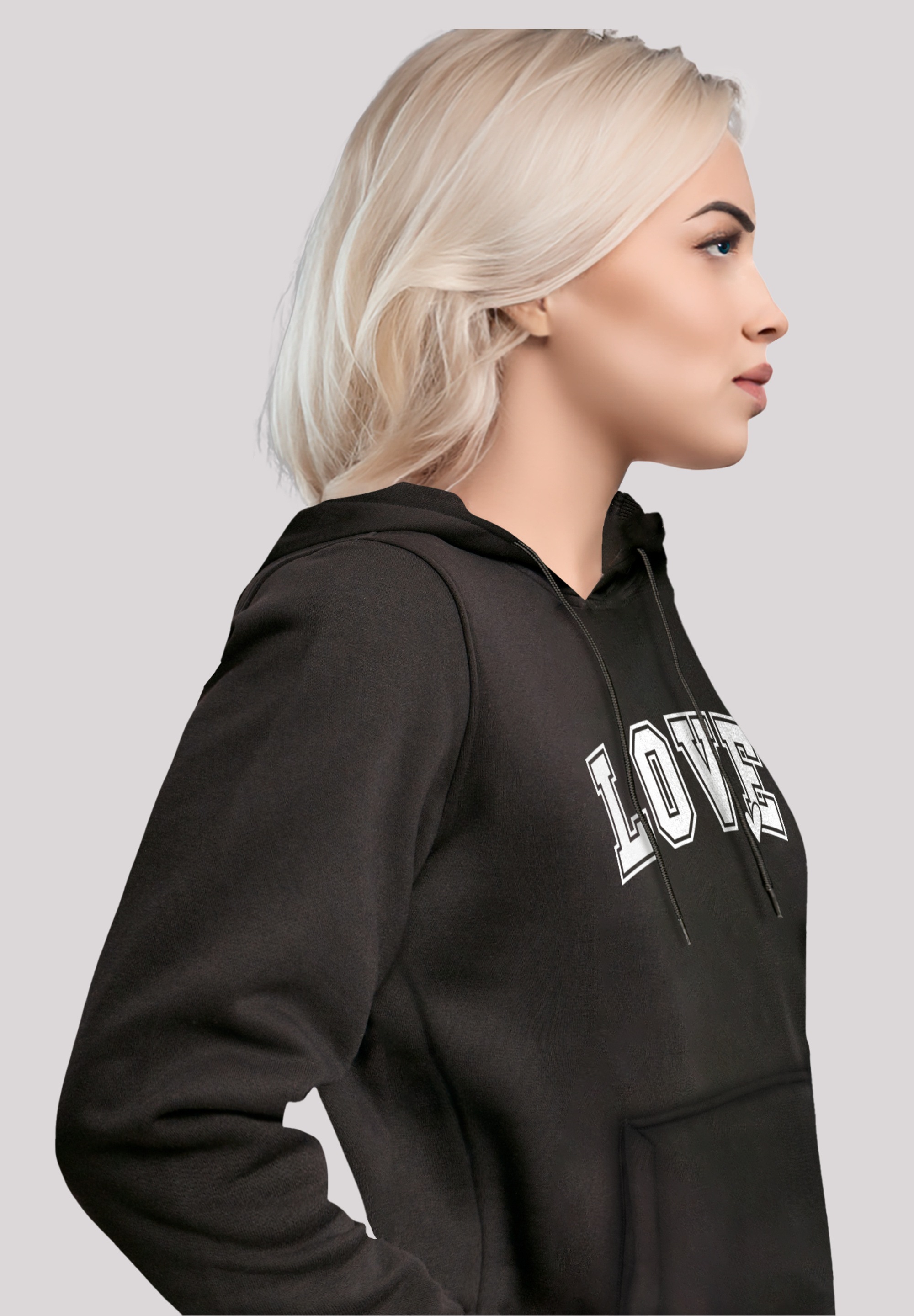 F4NT4STIC Kapuzenpullover »Love University Valentinstag Herz«, Premium Qualität