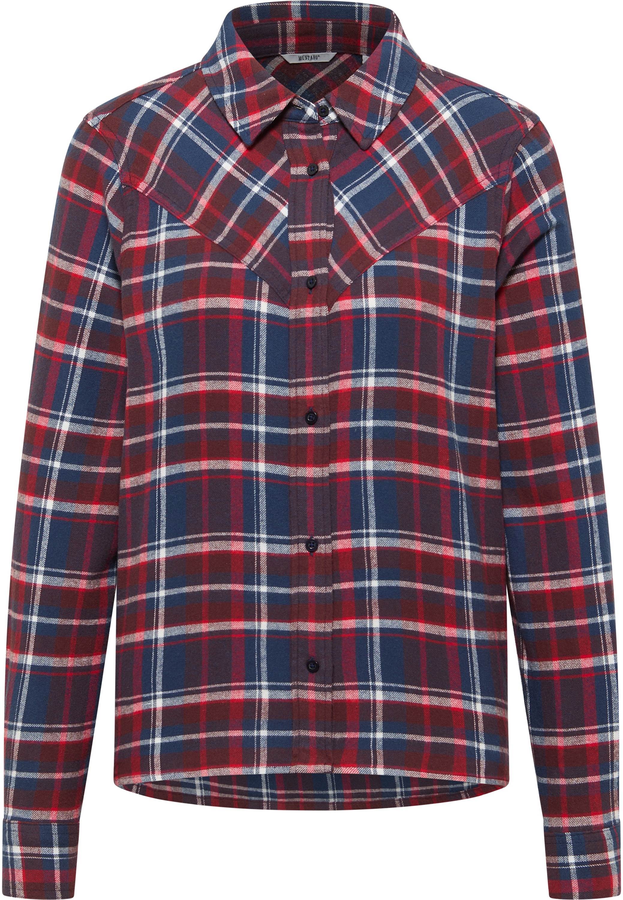 MUSTANG Langarmbluse "Damen Style Bignell" günstig online kaufen